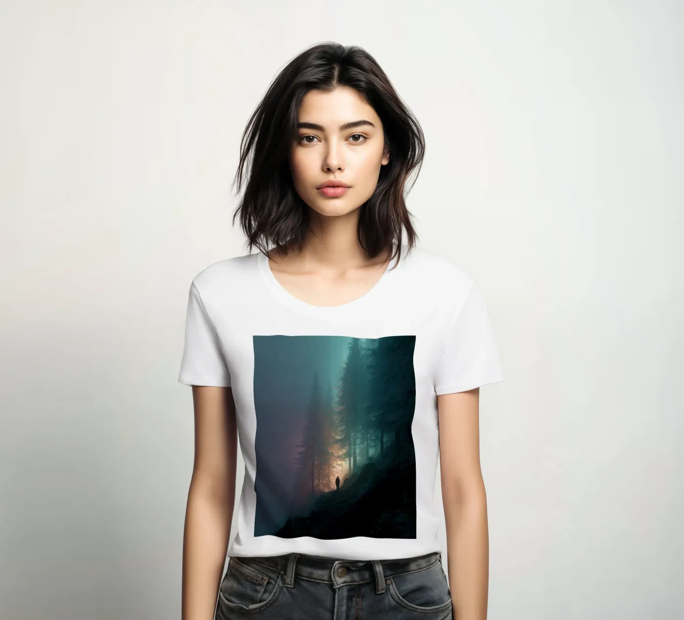 Path t-shirt da donna da Art Unleashed