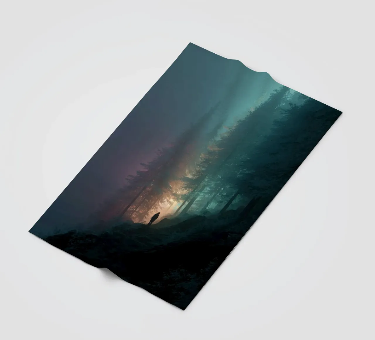 Path Fleecedecke von Art Unleashed