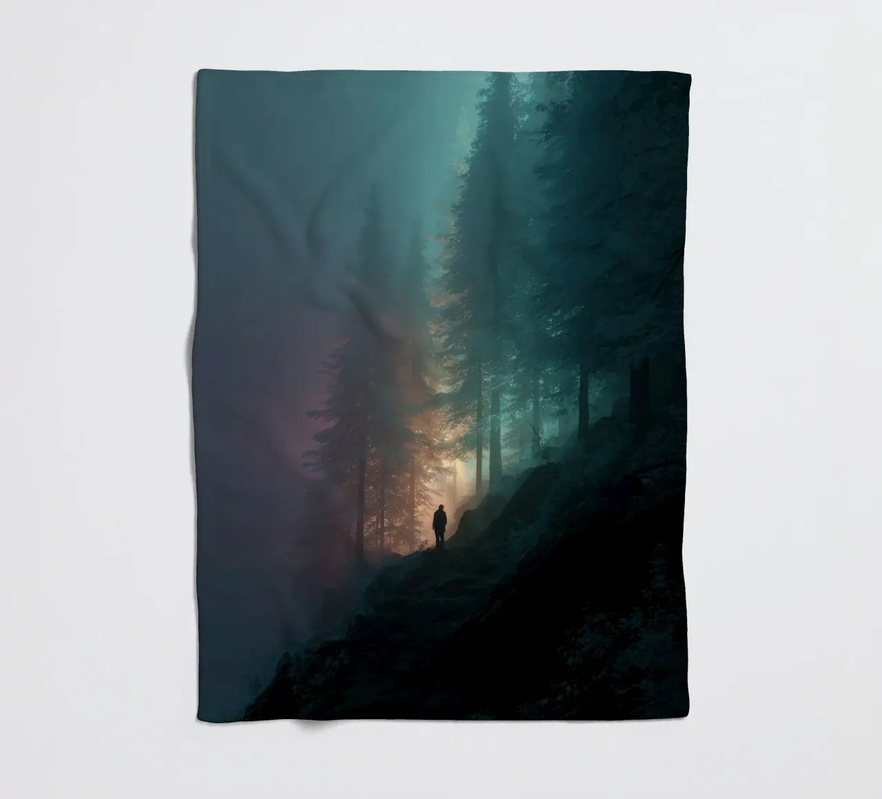 Path Fleecedecke von Art Unleashed