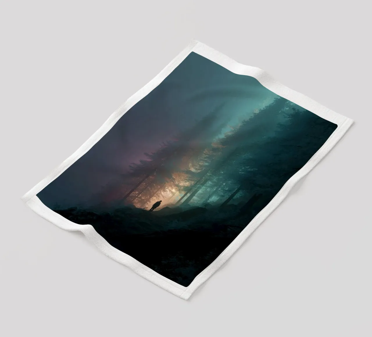 Path Fleecedecke von Art Unleashed