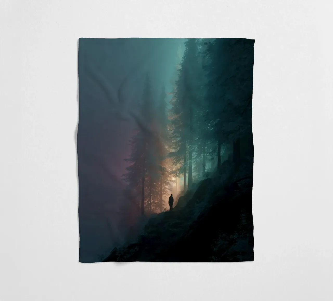 Path Fleecedecke von Art Unleashed