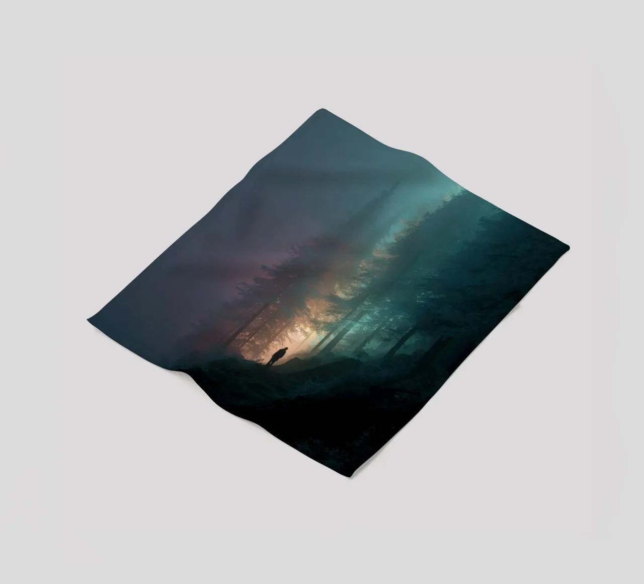 Path Fleecedecke von Art Unleashed