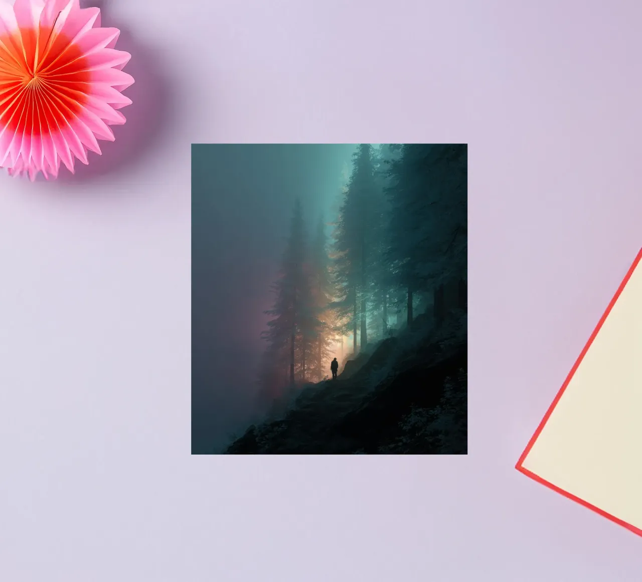 Path sticker van Art Unleashed