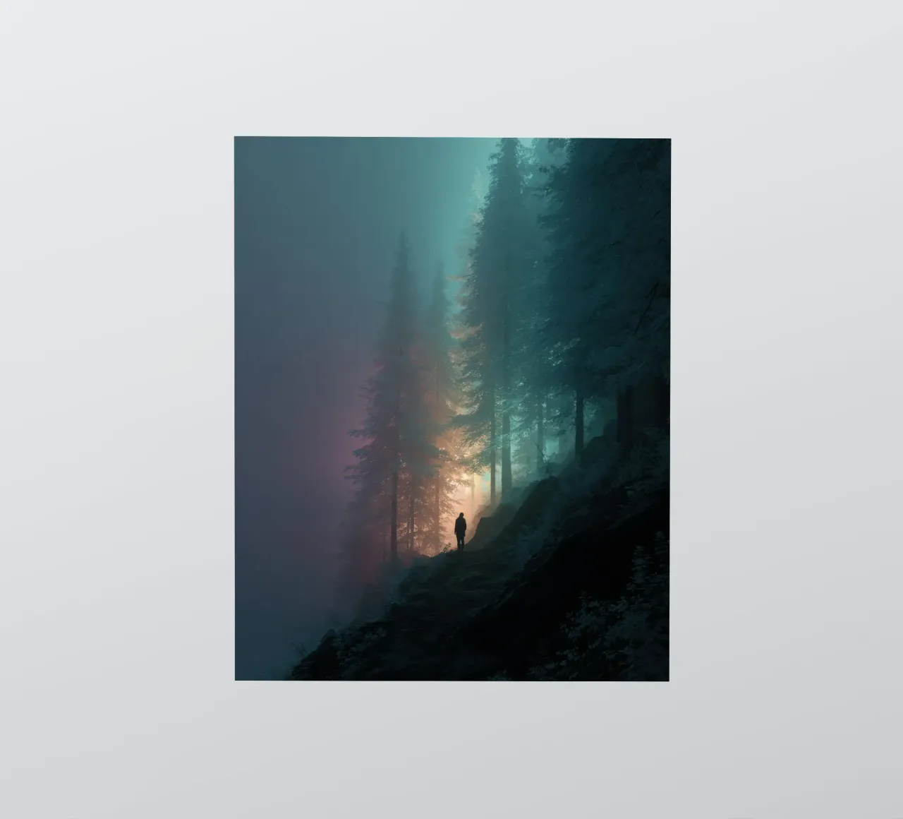 Path sticker van Art Unleashed