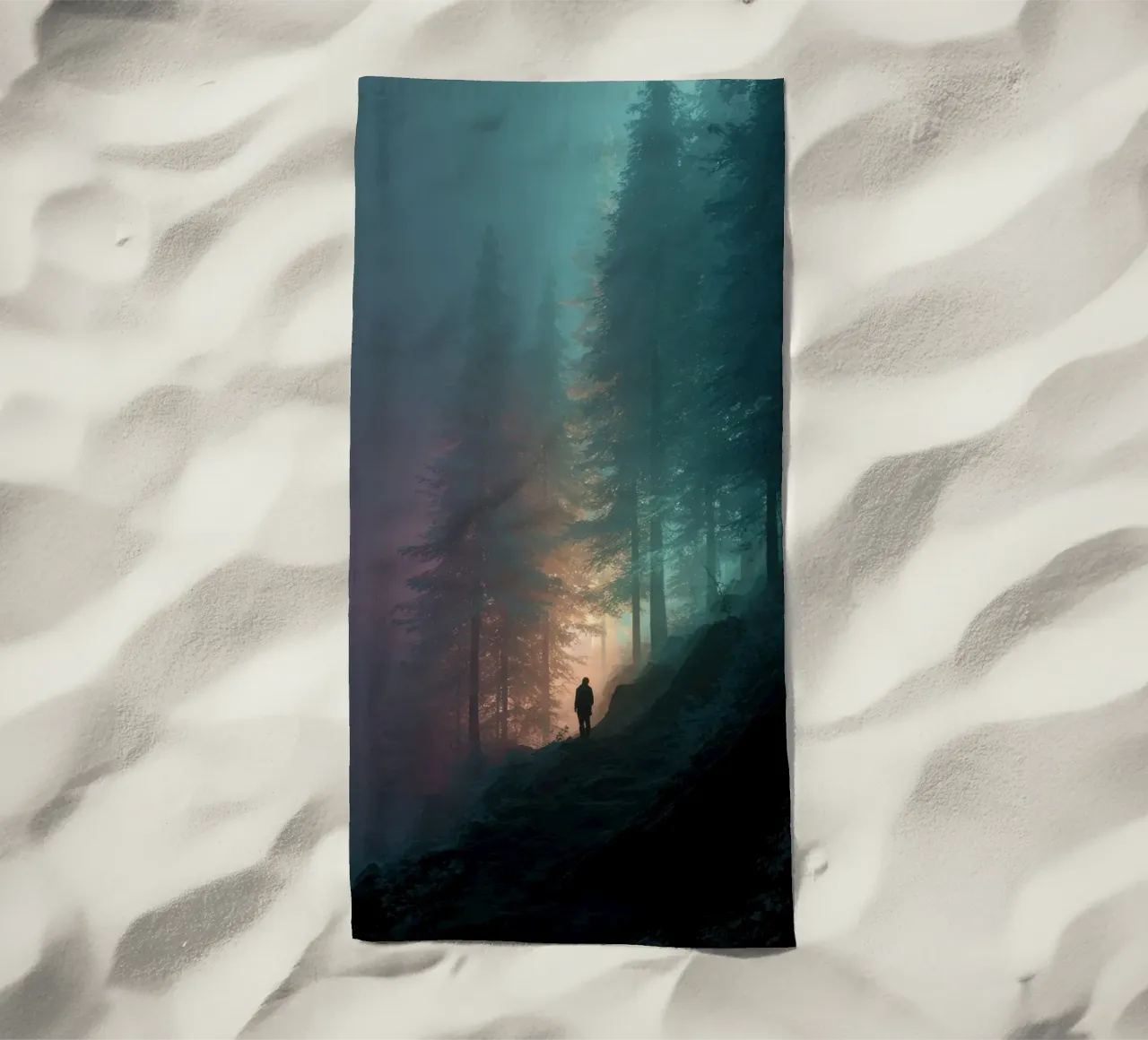 Path strandhanddoek van Art Unleashed