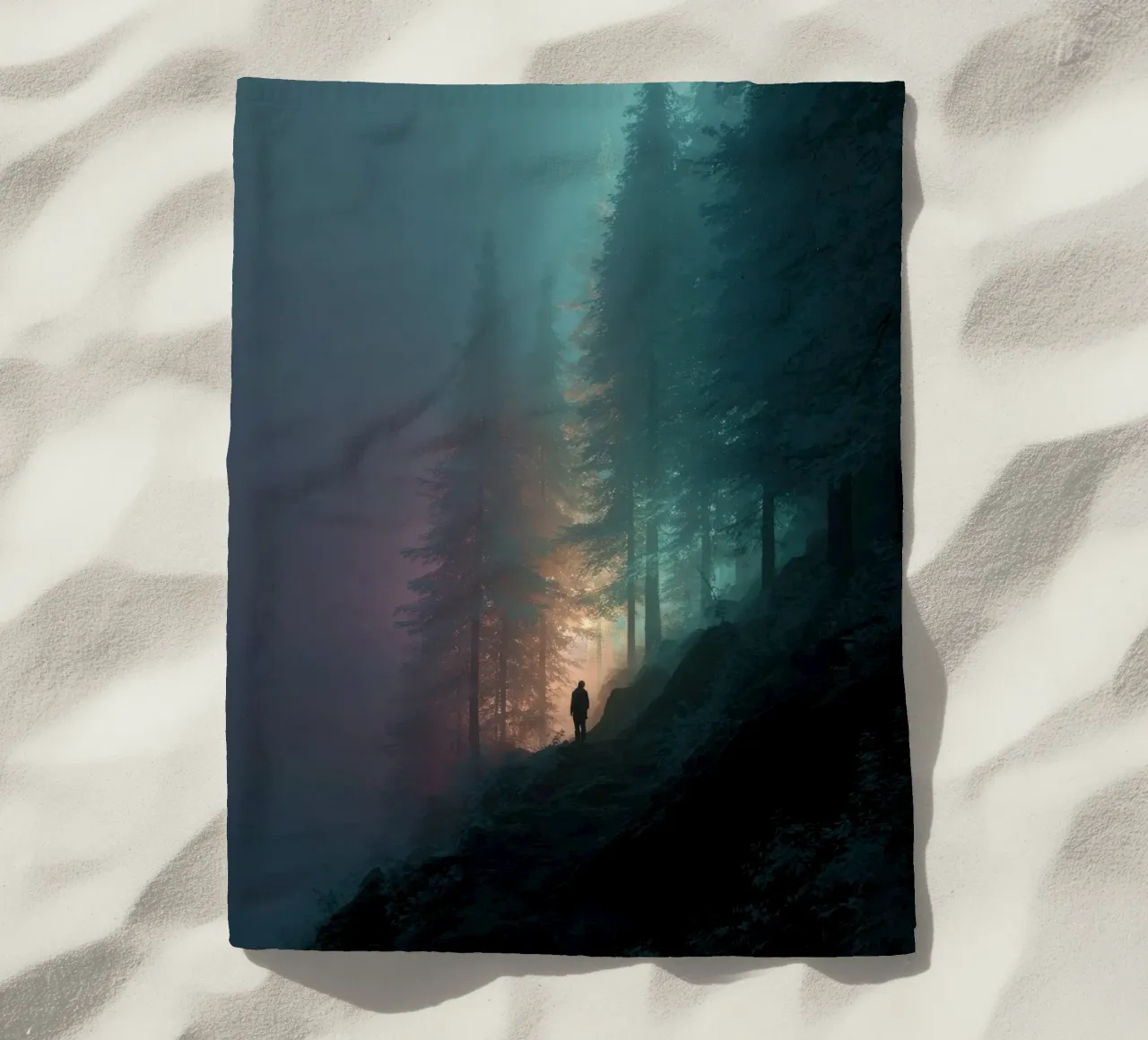 Path strandhanddoek van Art Unleashed