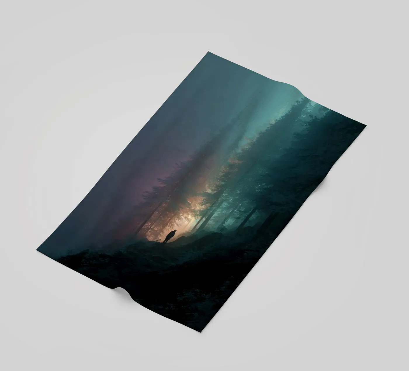 Path Strandtuch von Art Unleashed