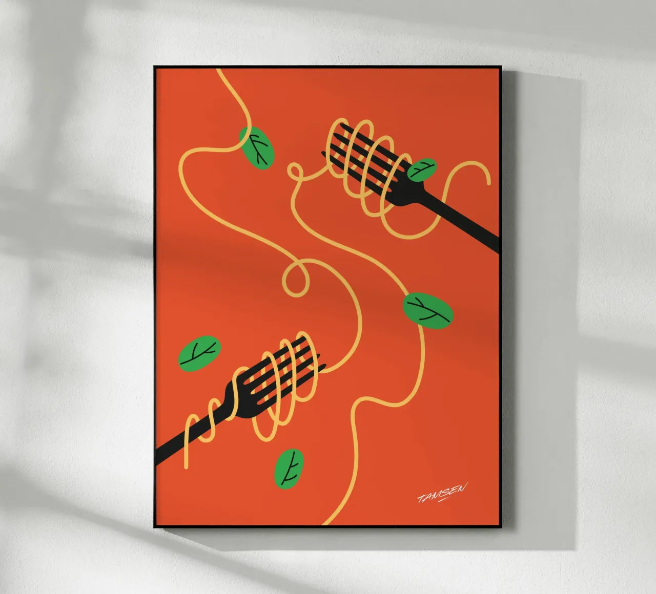 Spaghetti plexiglass da Tamsen Design