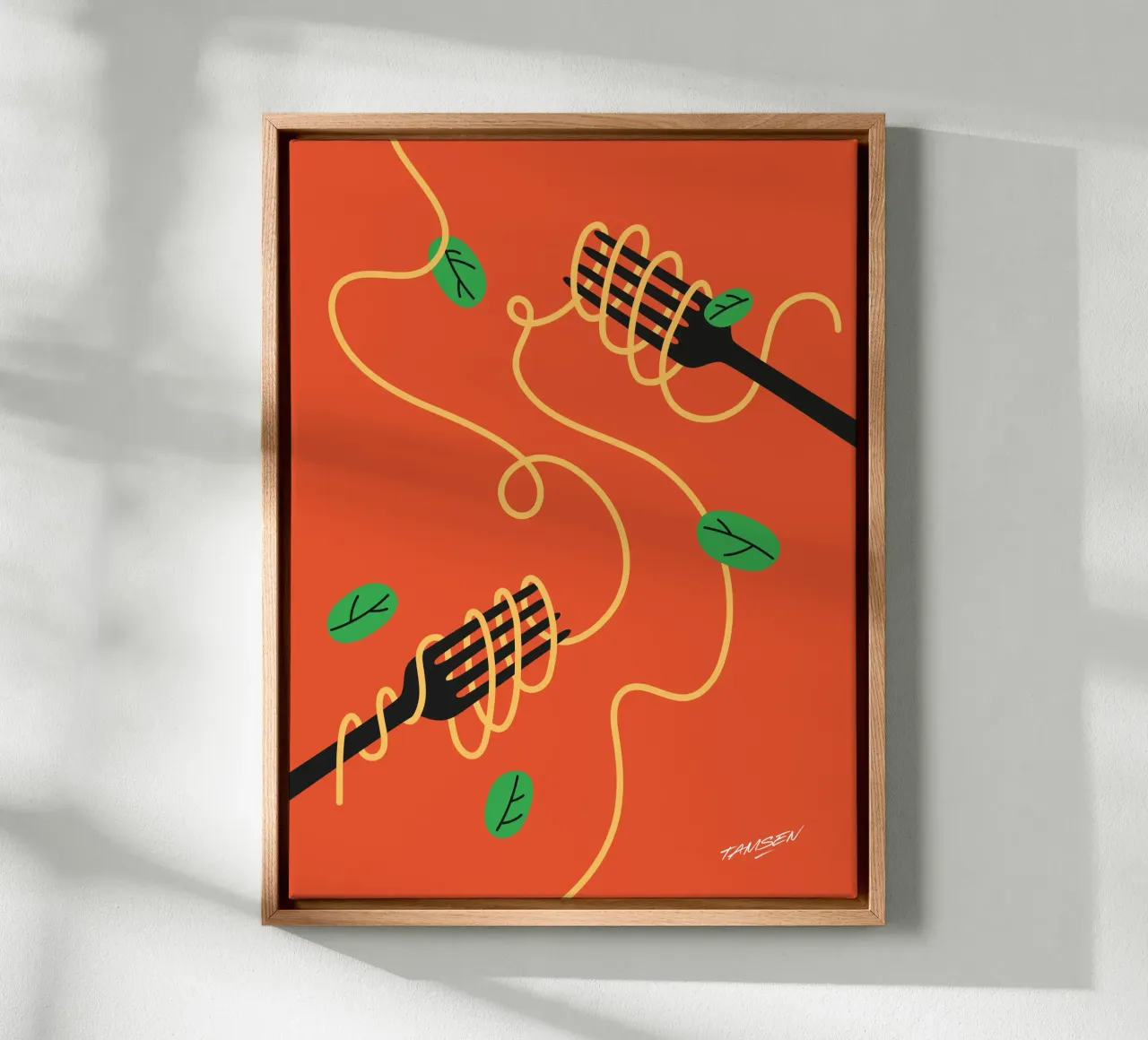 Spaghetti tela da Tamsen Design