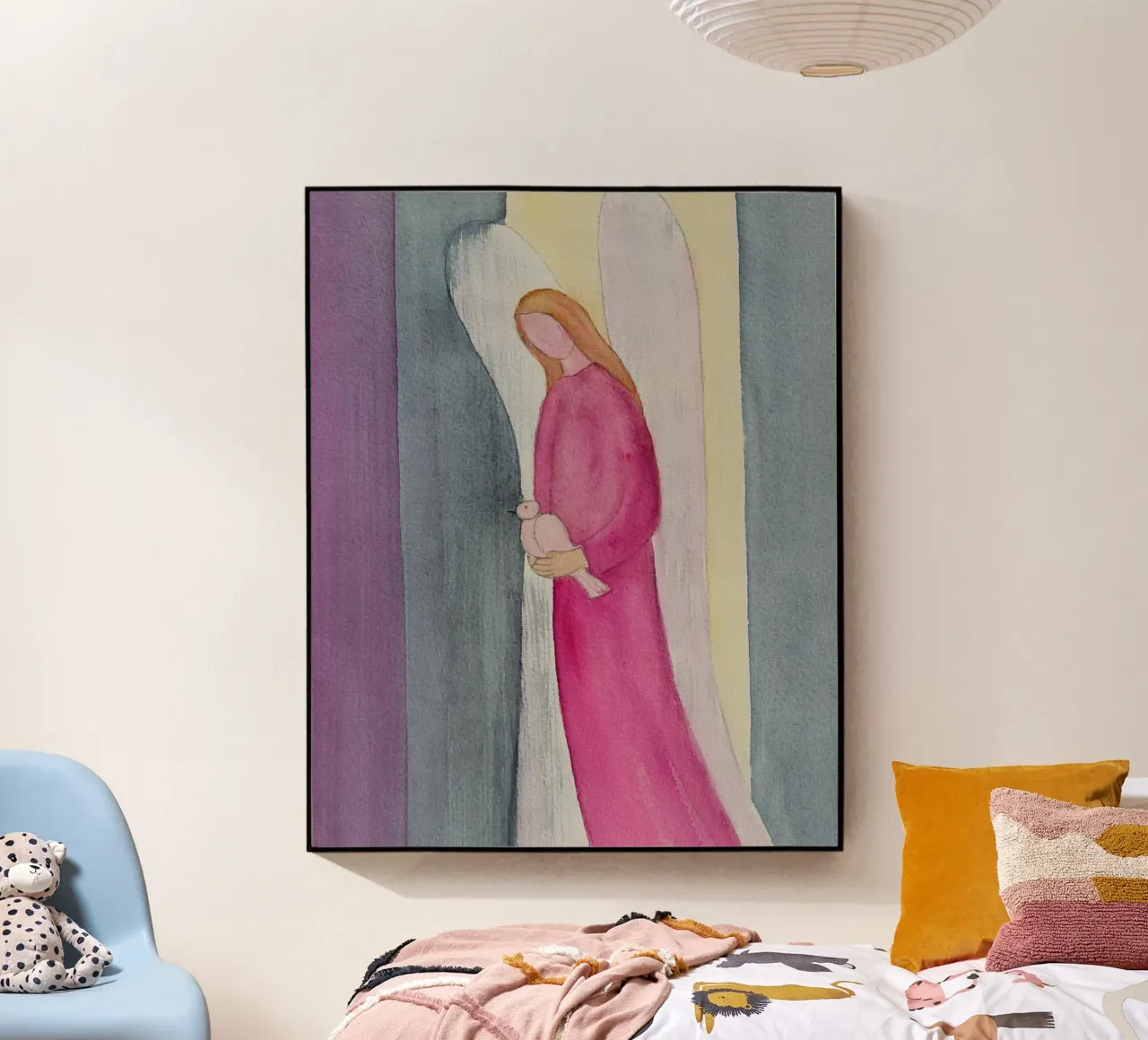 Angelo della pace plexiglass da Engelbilder