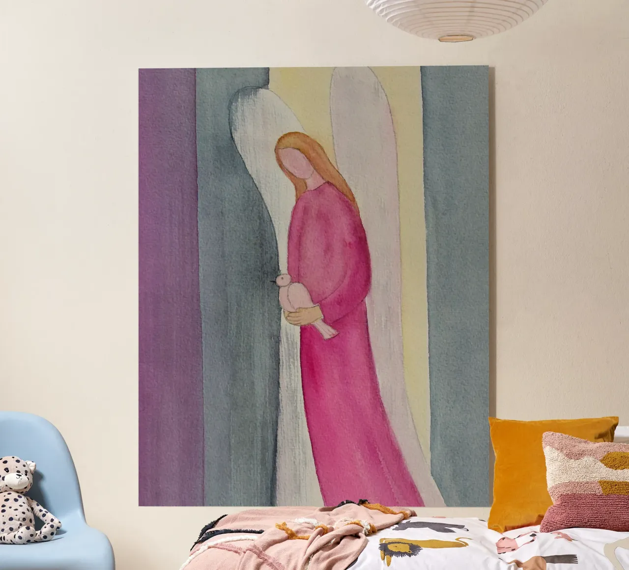 Angelo della pace plexiglass da Engelbilder