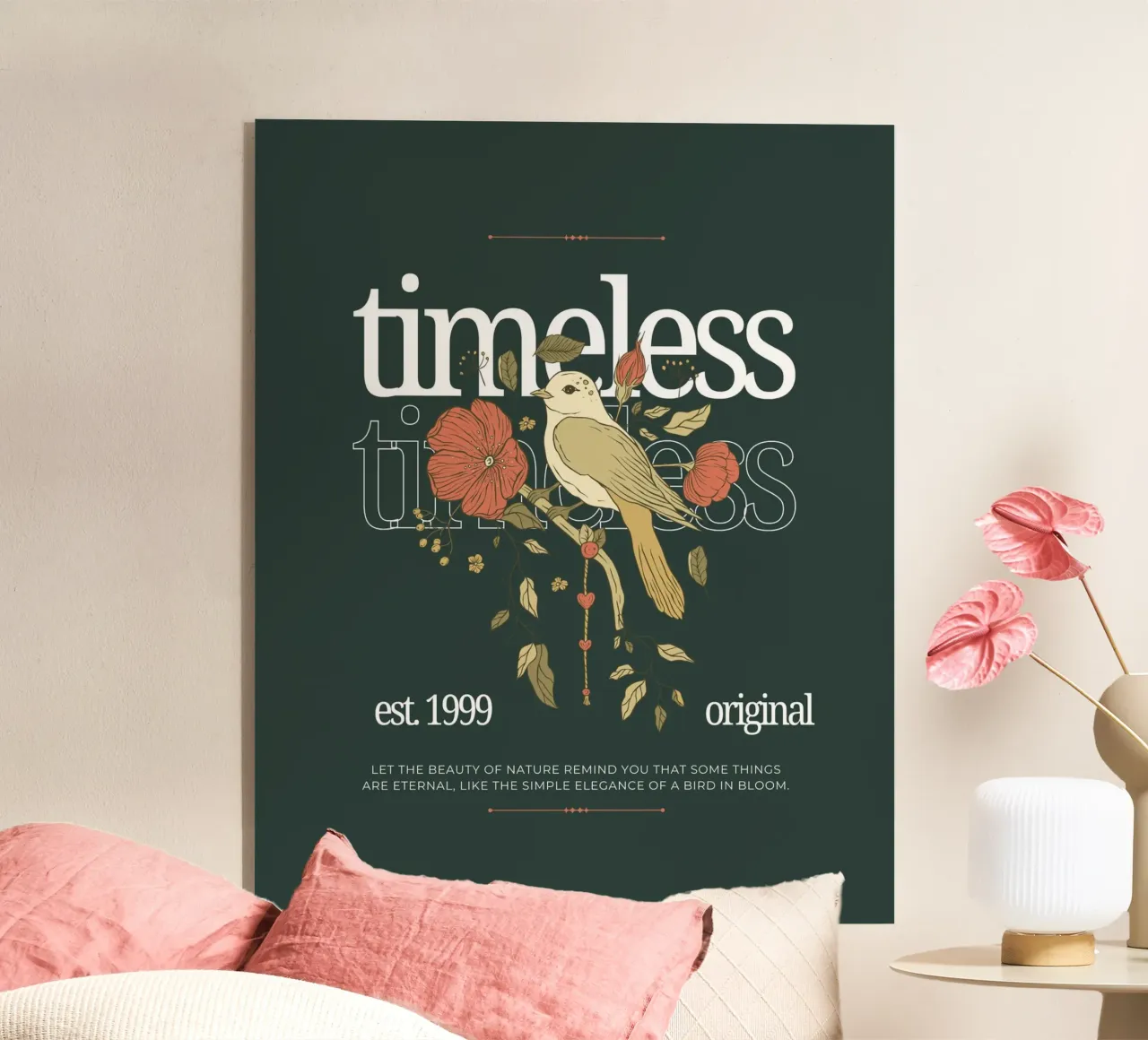 TIMELESS acrylic glass by Muse Society Shop