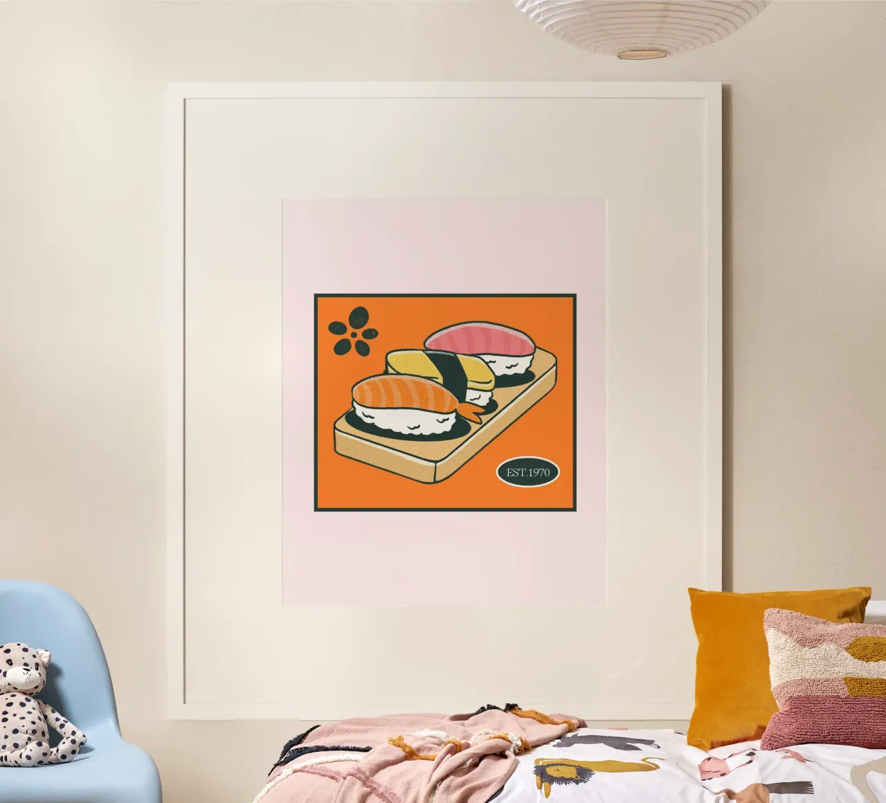 SUSHI poster by Muse Society Shop