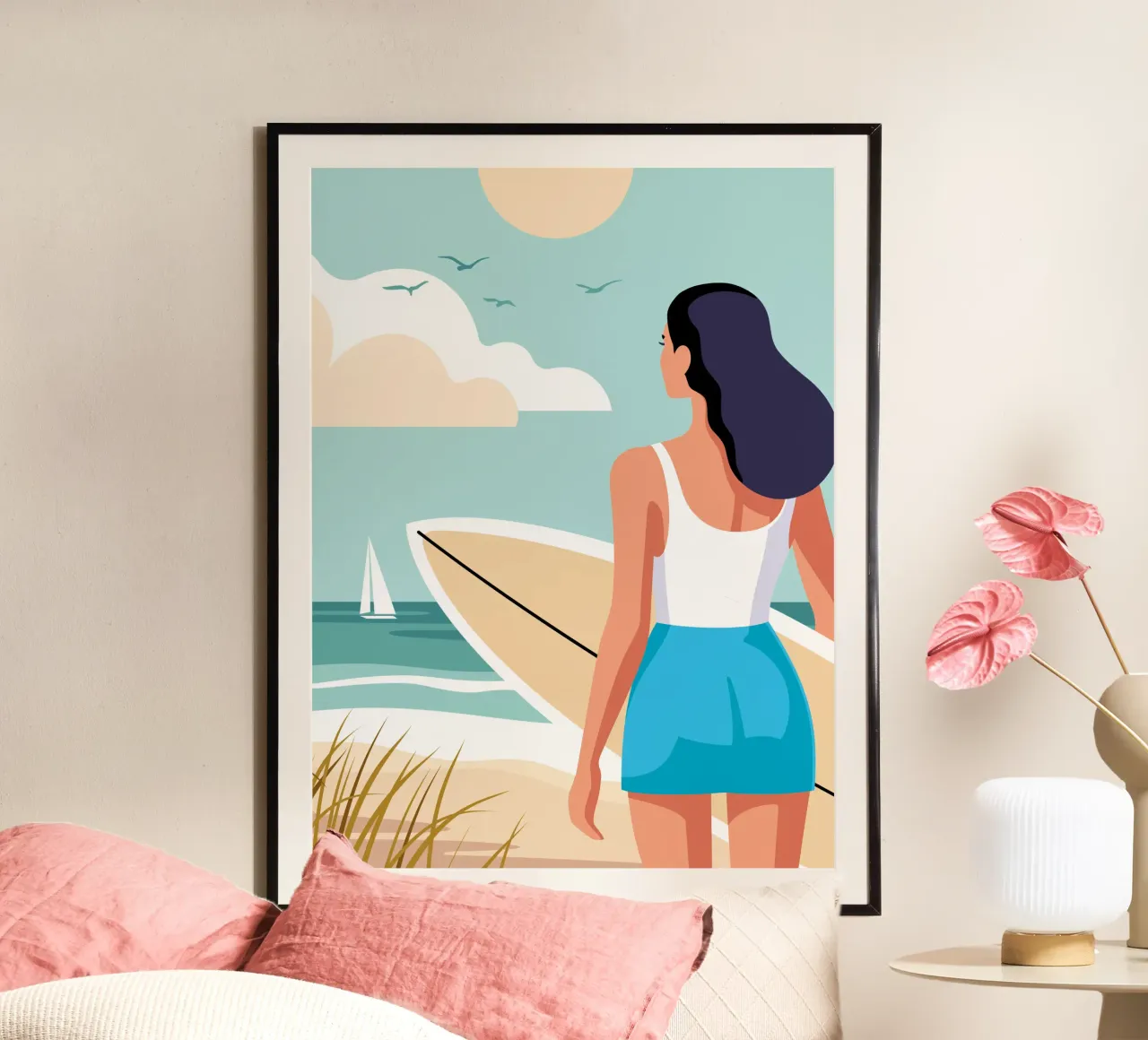 Atlantic poster by Tamsen Design