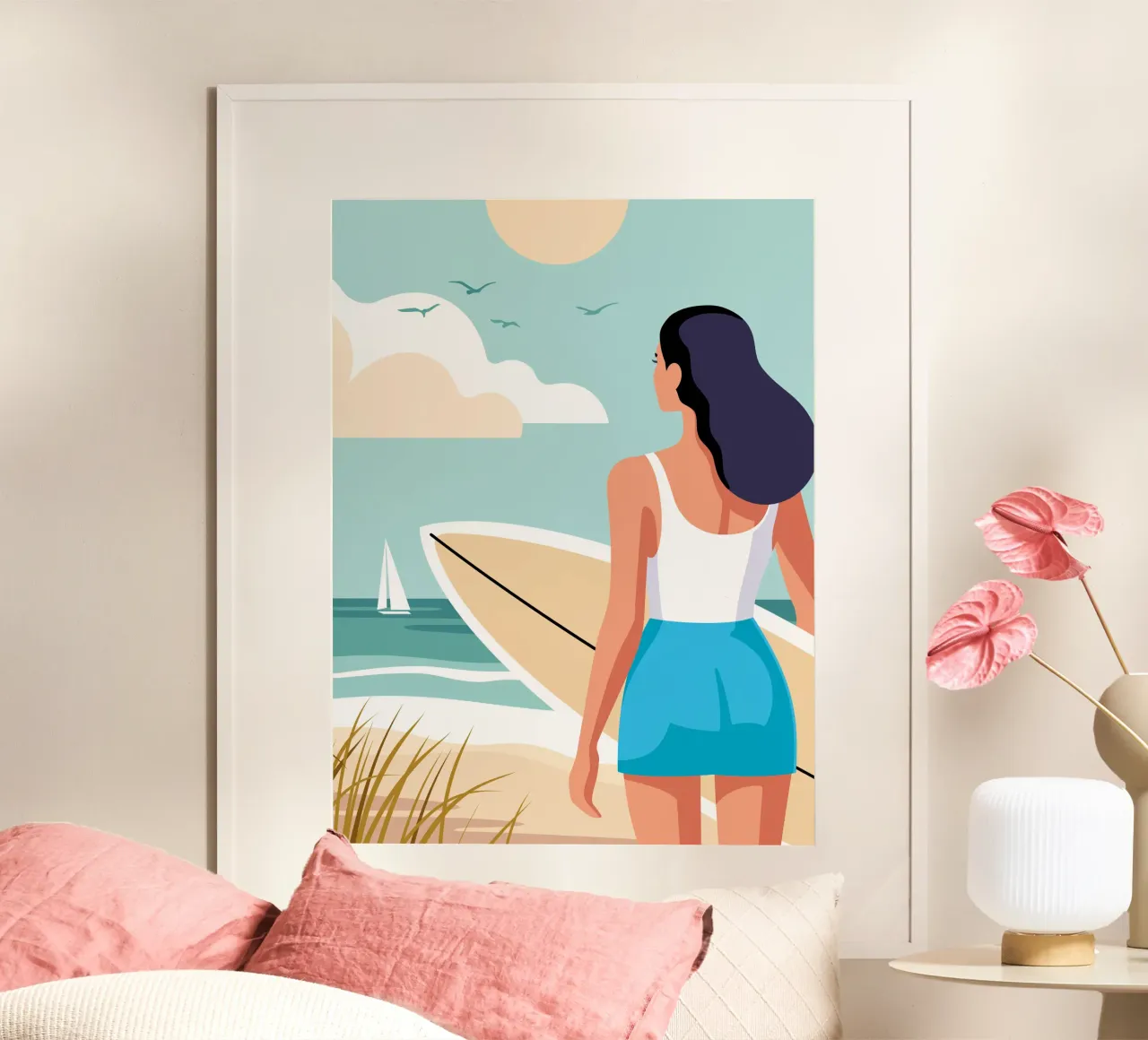 Atlantic poster by Tamsen Design