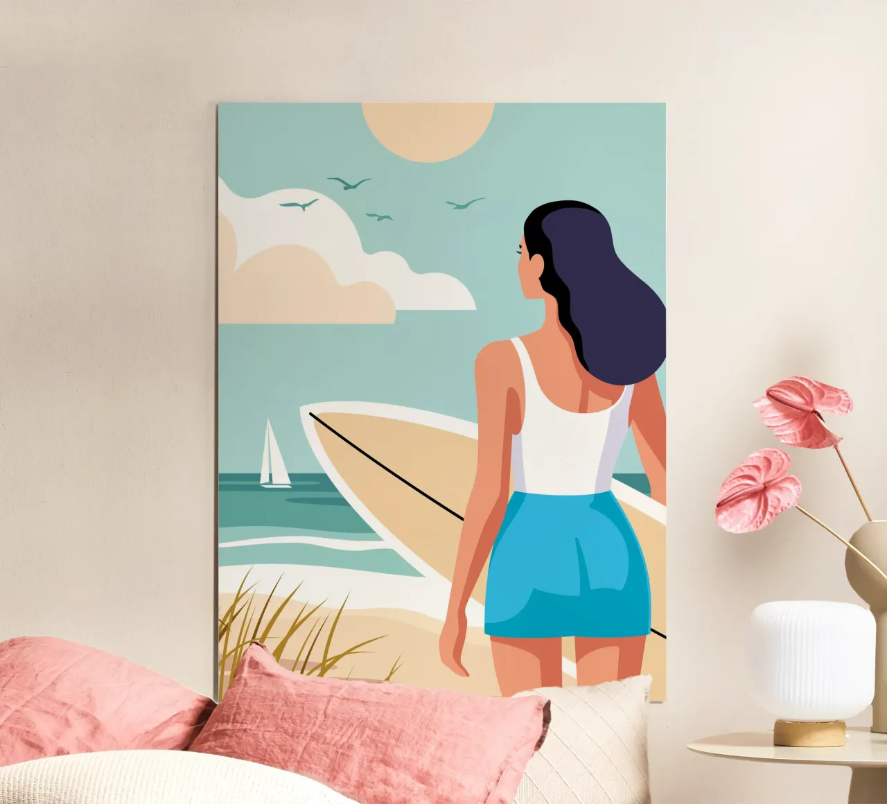 Atlantic poster by Tamsen Design