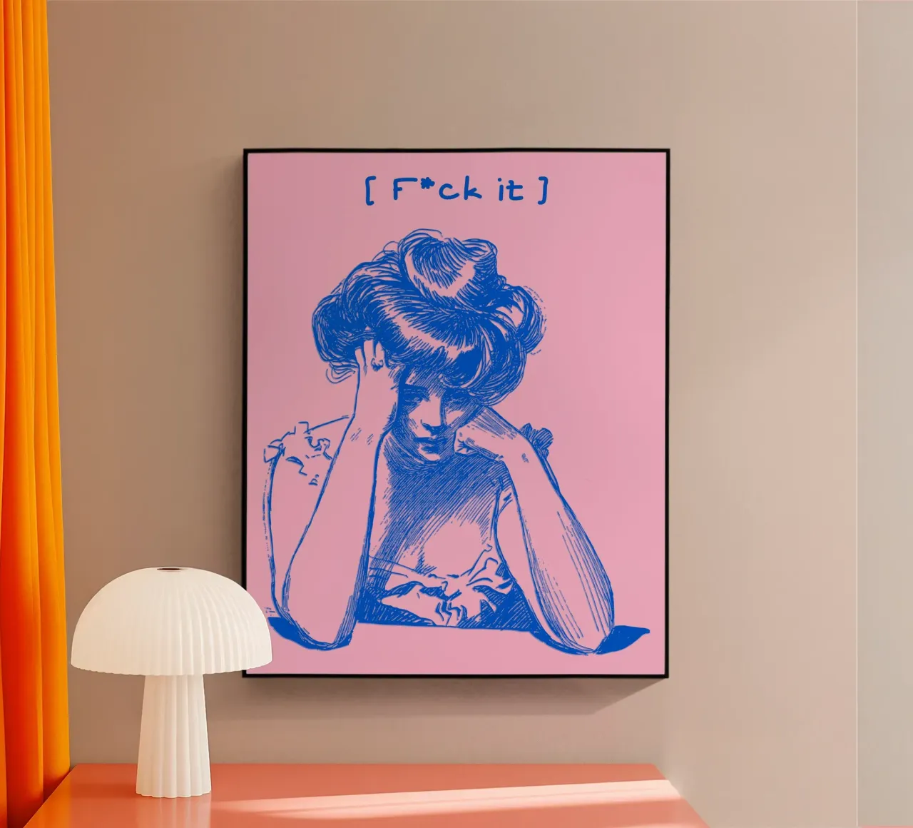 F*CK IT plexiglass da Muse Society Shop