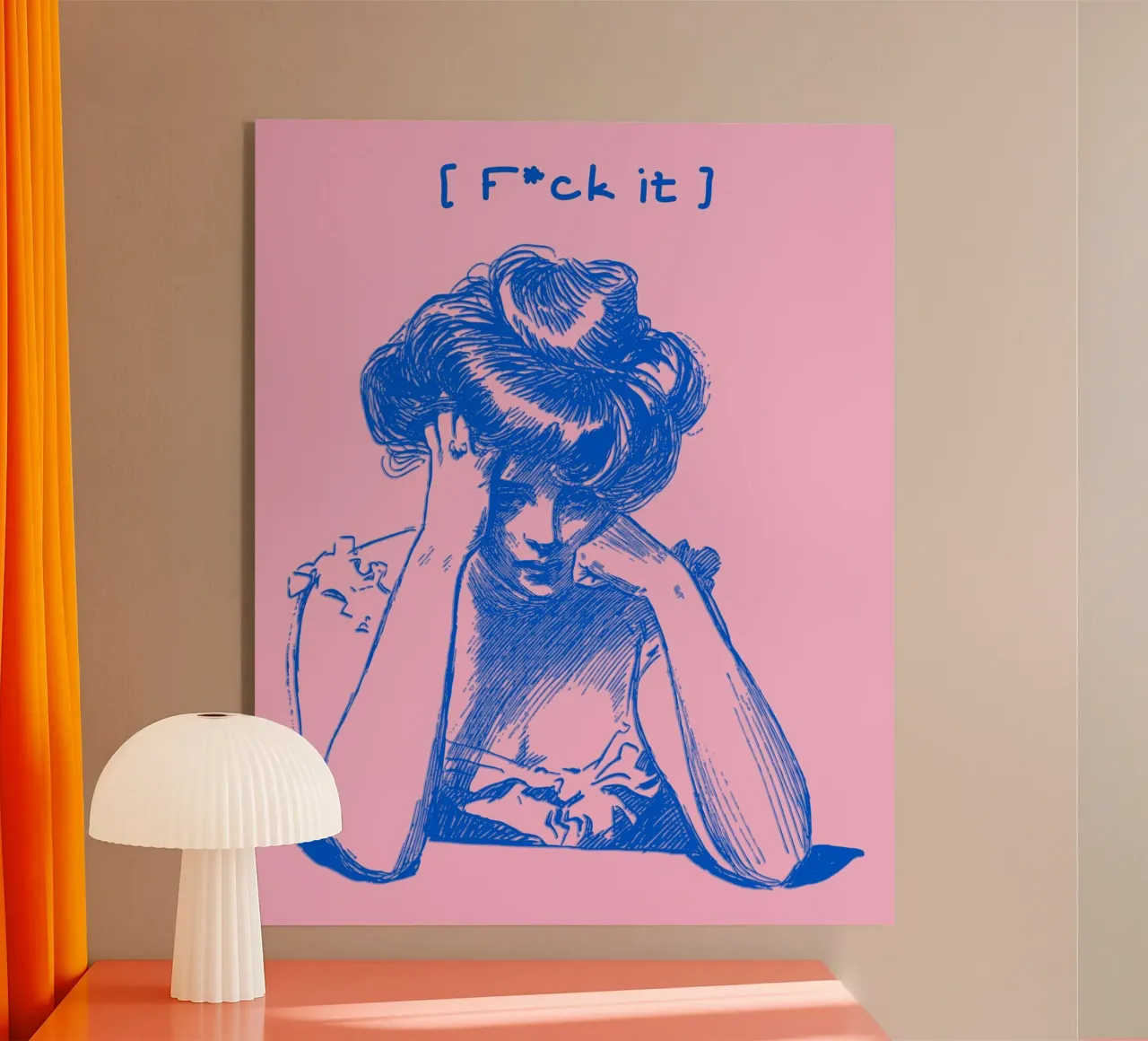 F*CK IT plexiglass da Muse Society Shop