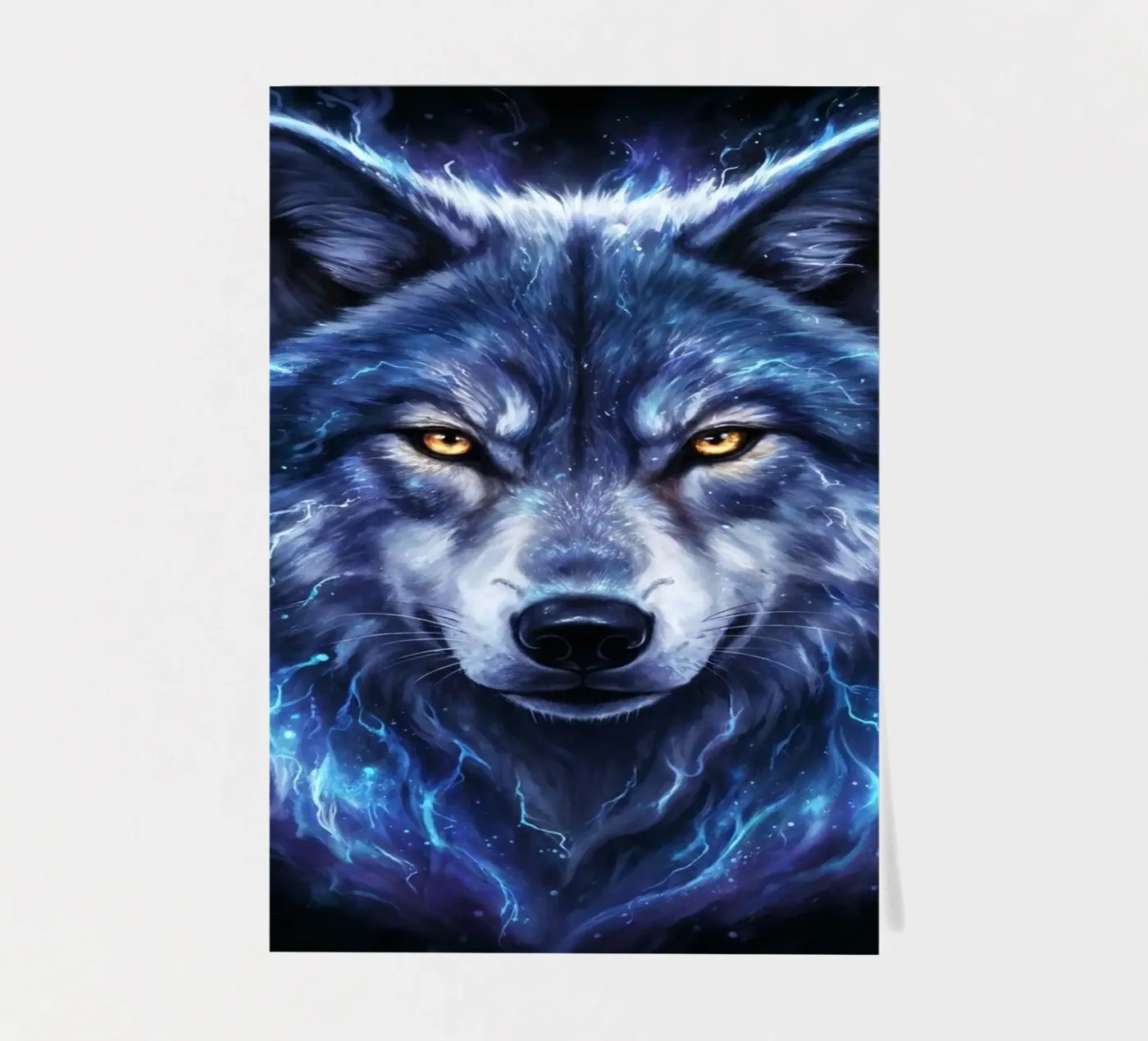 Electrical Wolf sticker sheet by LM2Kone III