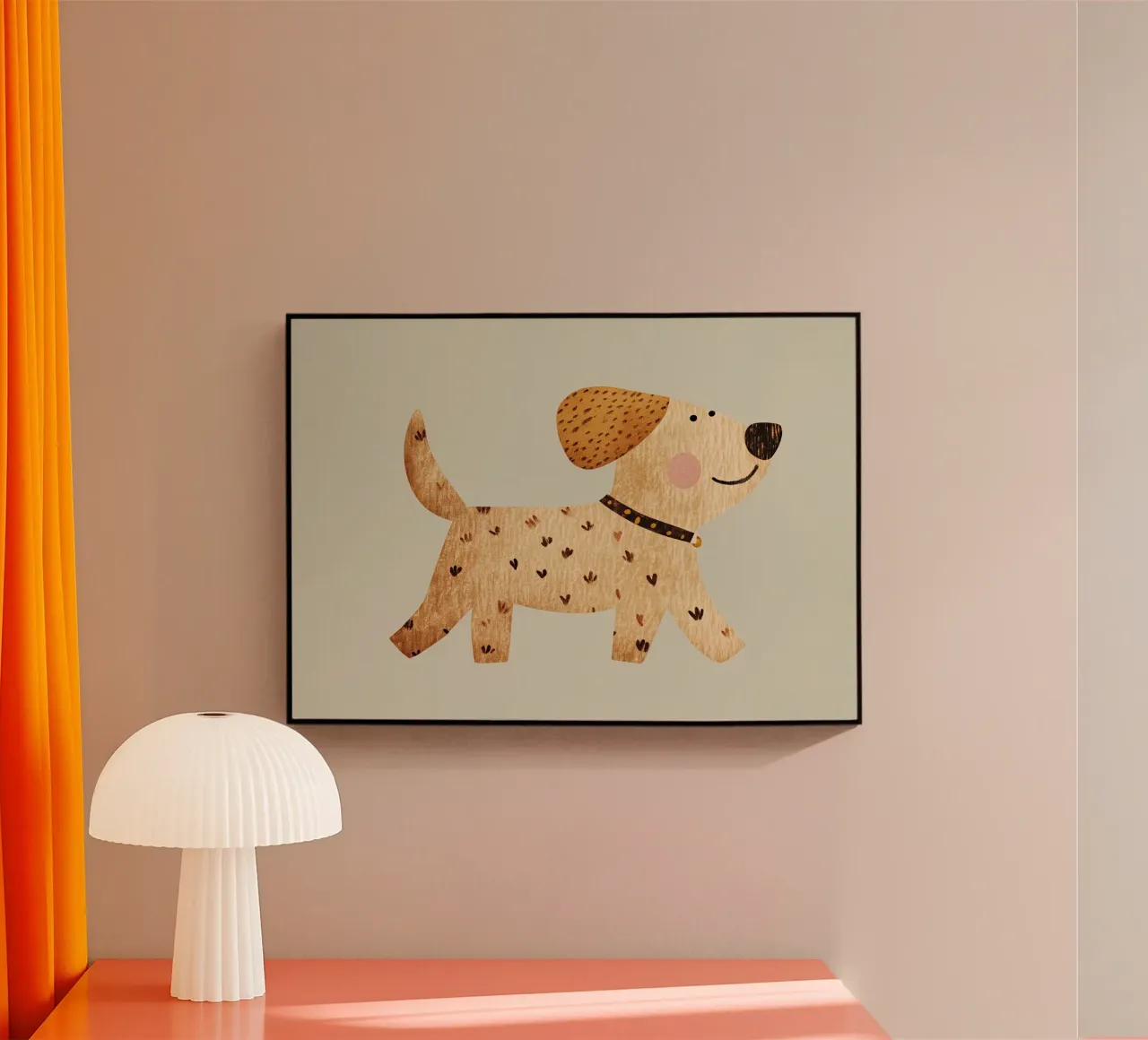 Cane che cammina plexiglass da Dreamy Nursery