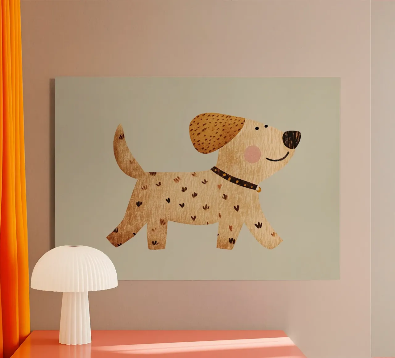 Cane che cammina plexiglass da Dreamy Nursery