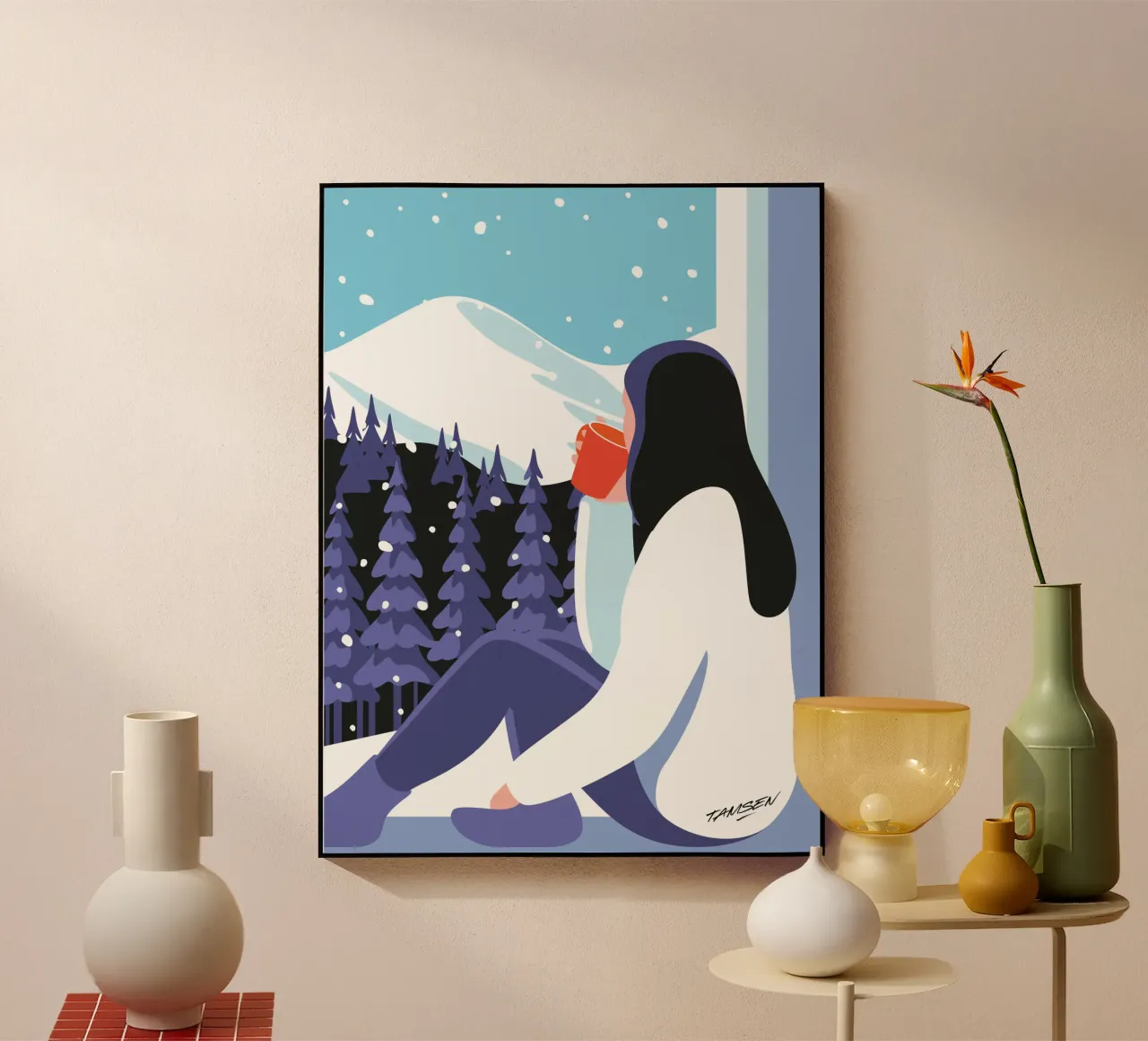 A casa propria plexiglass da Tamsen Design