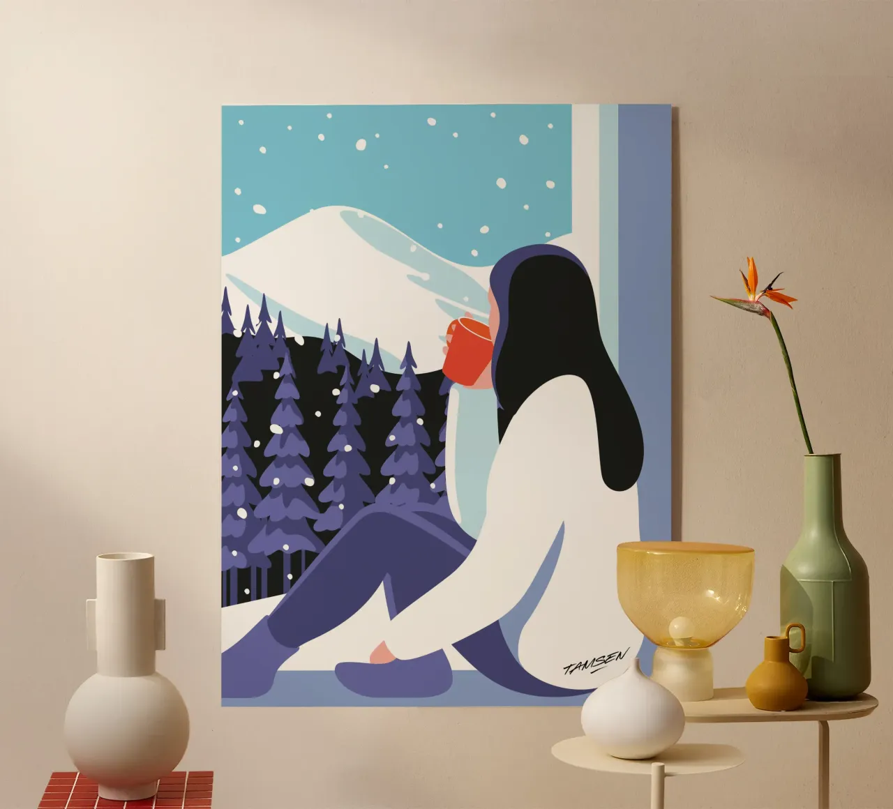 A casa propria plexiglass da Tamsen Design