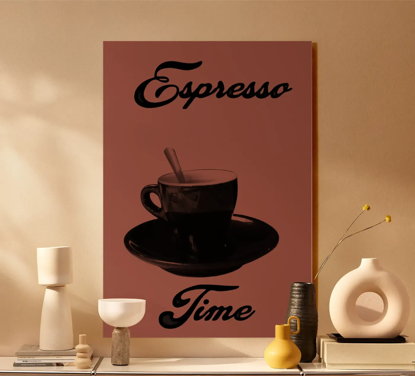 Espresso Time Acryl-Glas von Studio Driver