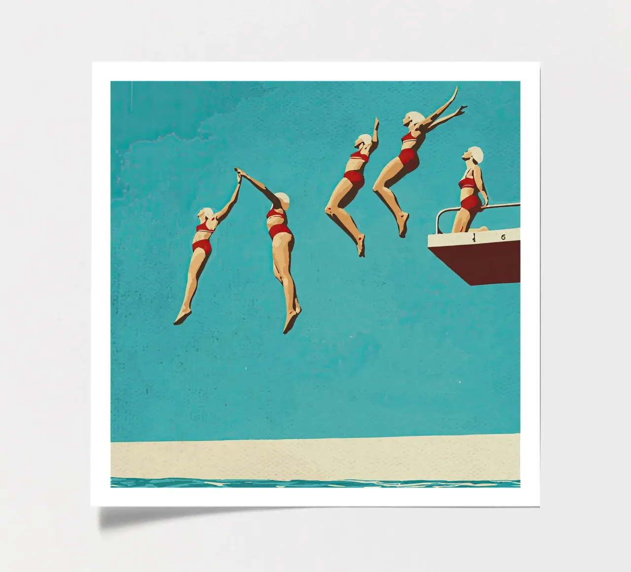 Immersione sequenziale foglio adesivo da medineprint