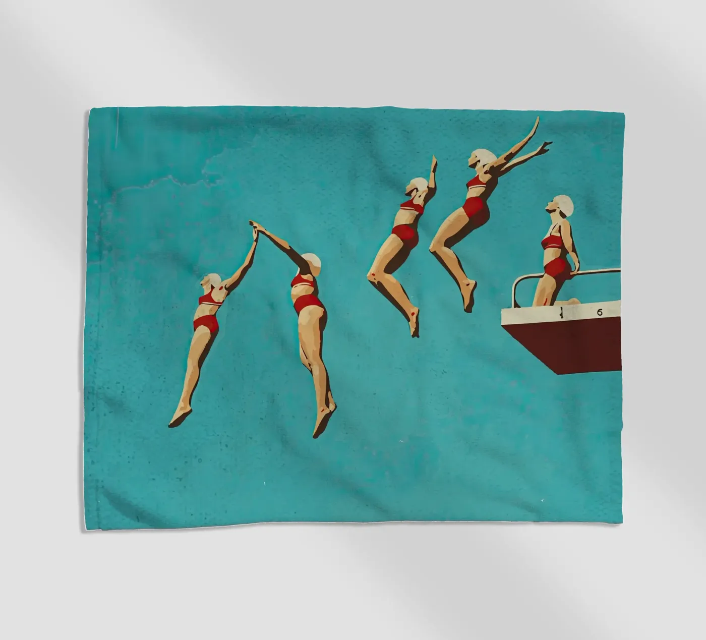 Plongée séquentielle serviette de plage de medineprint