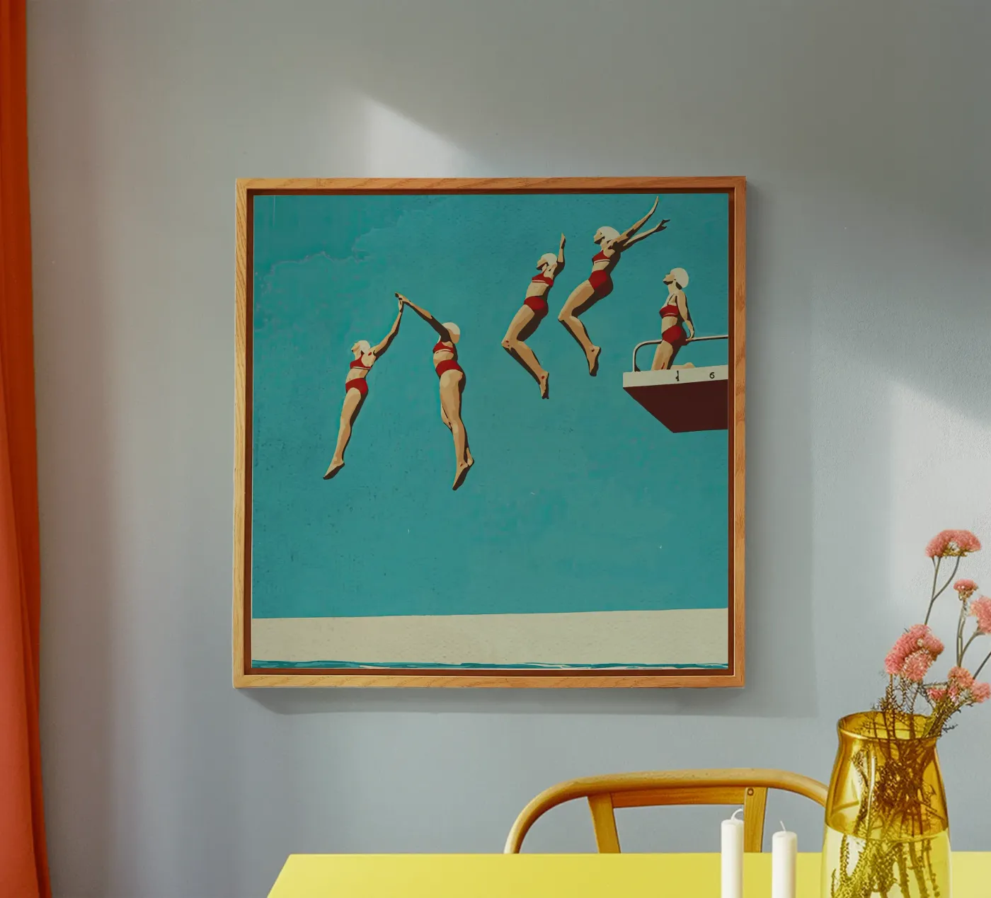 Sequential dive plexiglass da medineprint