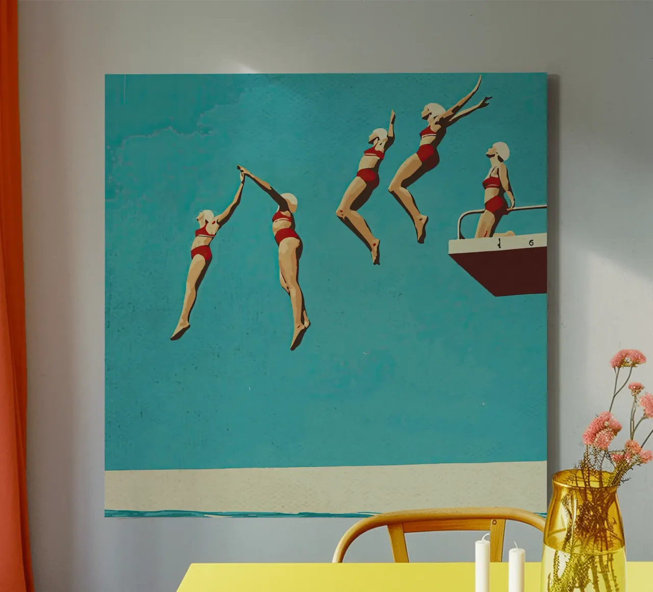 Sequential dive tela da medineprint