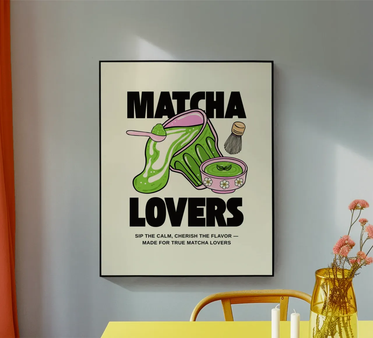 MATCHA LOVERS plexiglass da Muse Society Shop