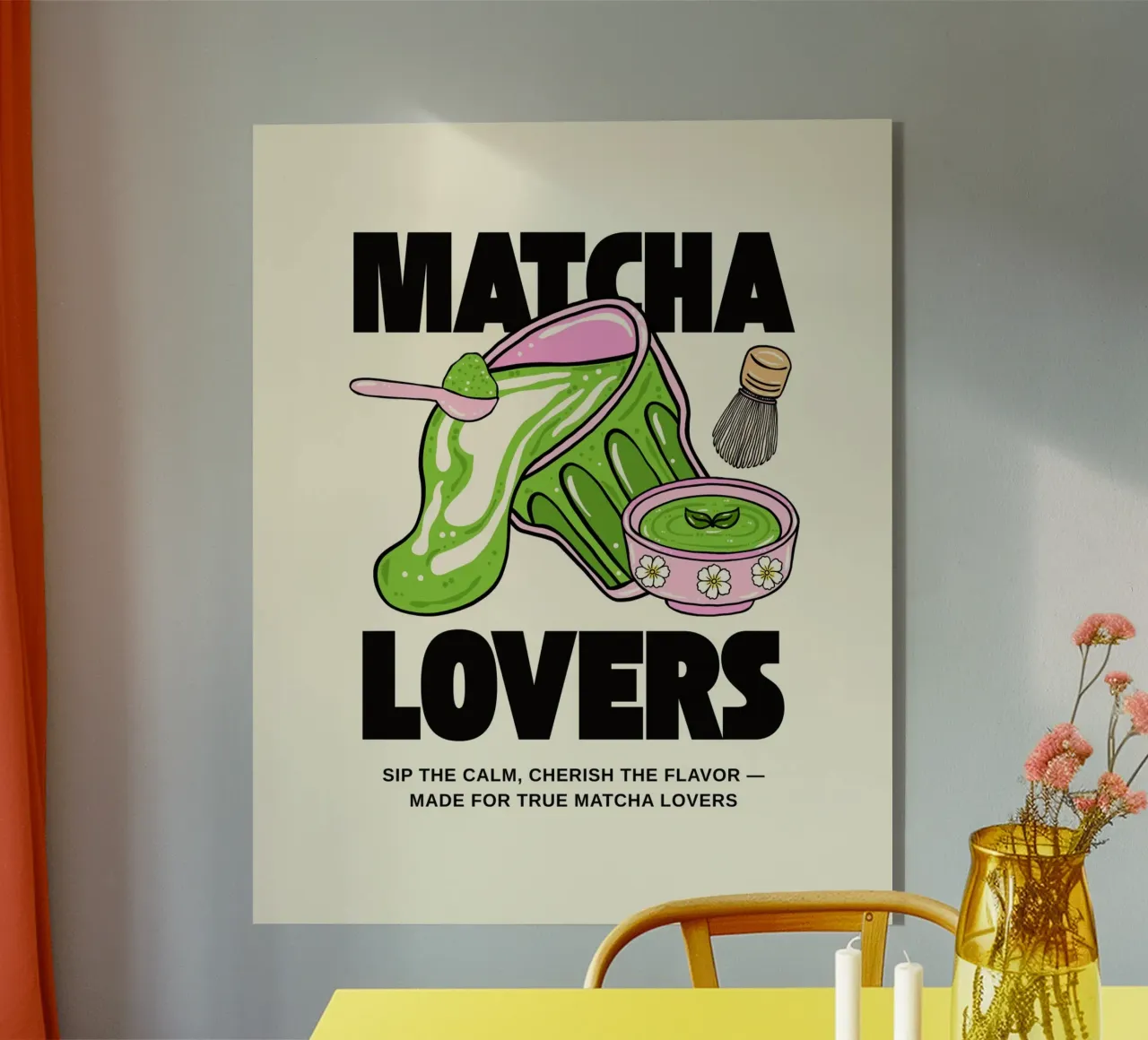 MATCHA LOVERS plexiglass da Muse Society Shop