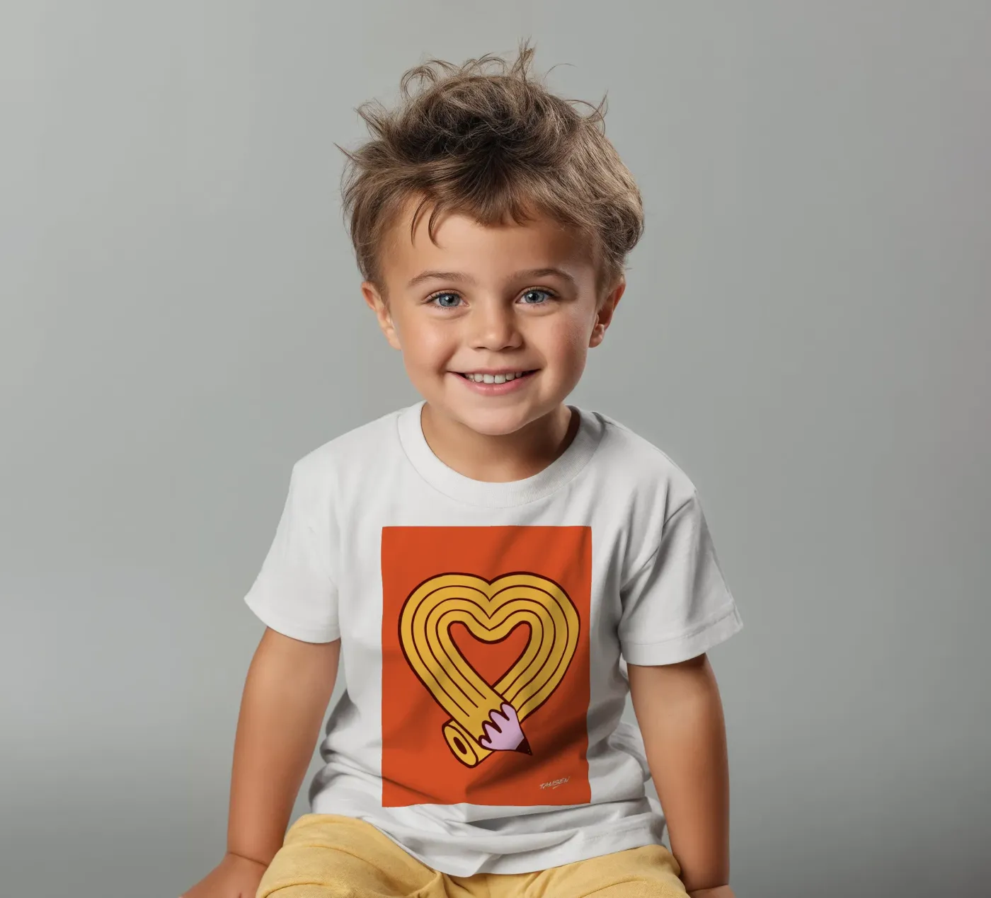 Diary kinder t-shirt van Tamsen Design