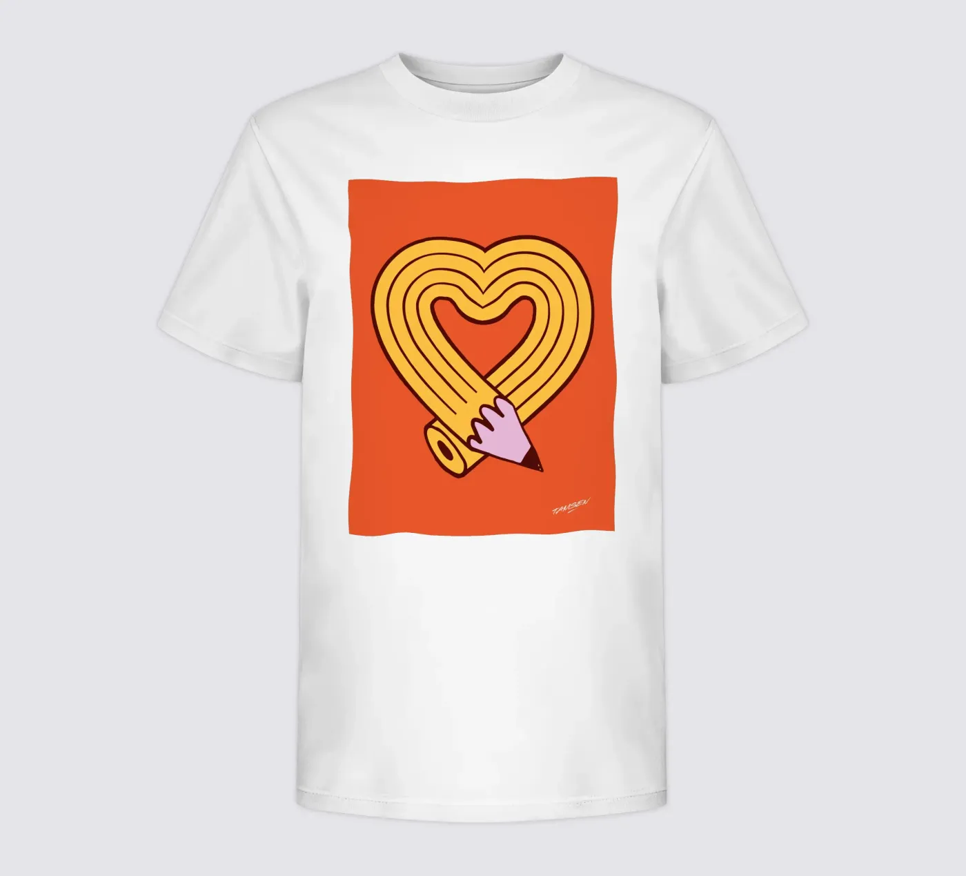 Diary kinder t-shirt van Tamsen Design