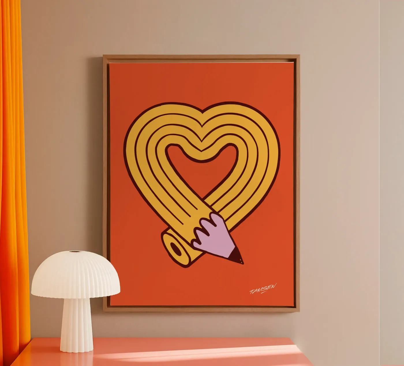 Diary canvas van Tamsen Design