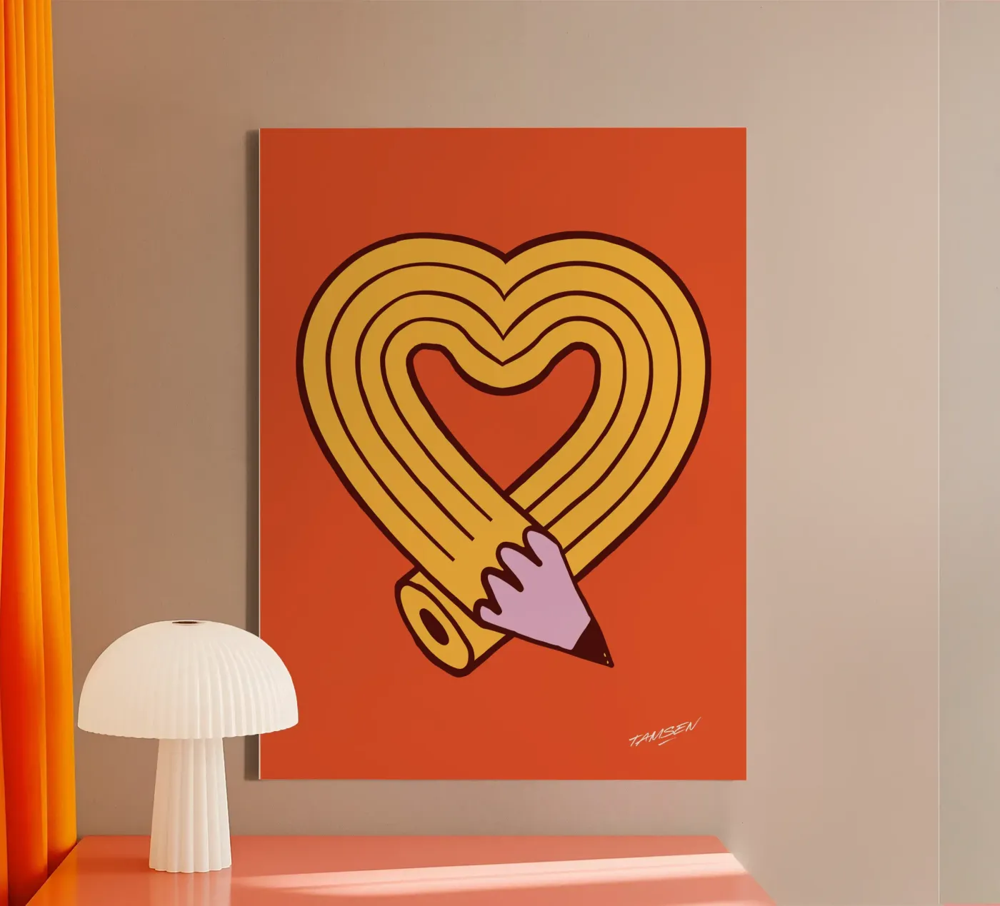 Diary canvas van Tamsen Design