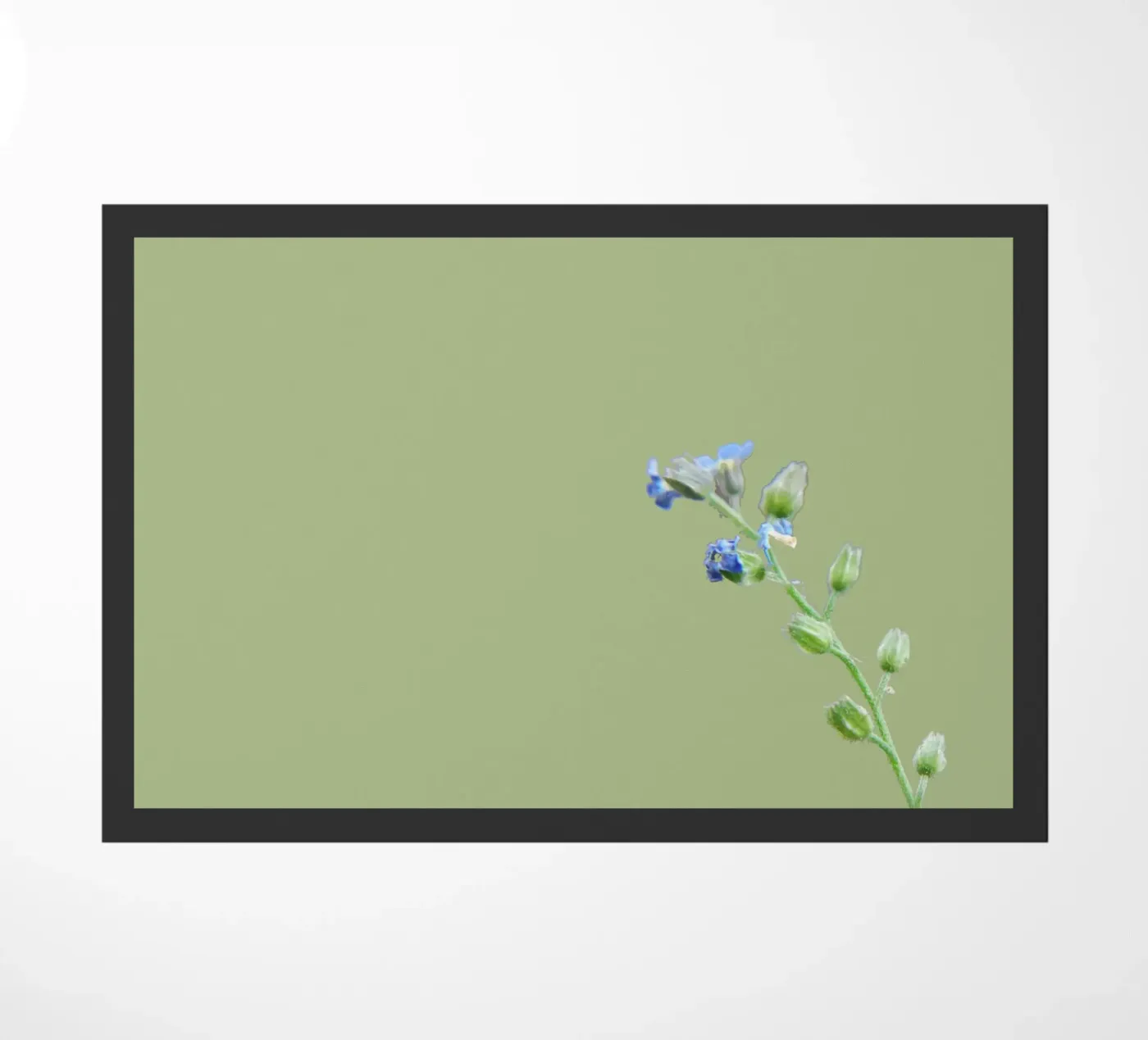 bloemen deurmat van Studio Driver