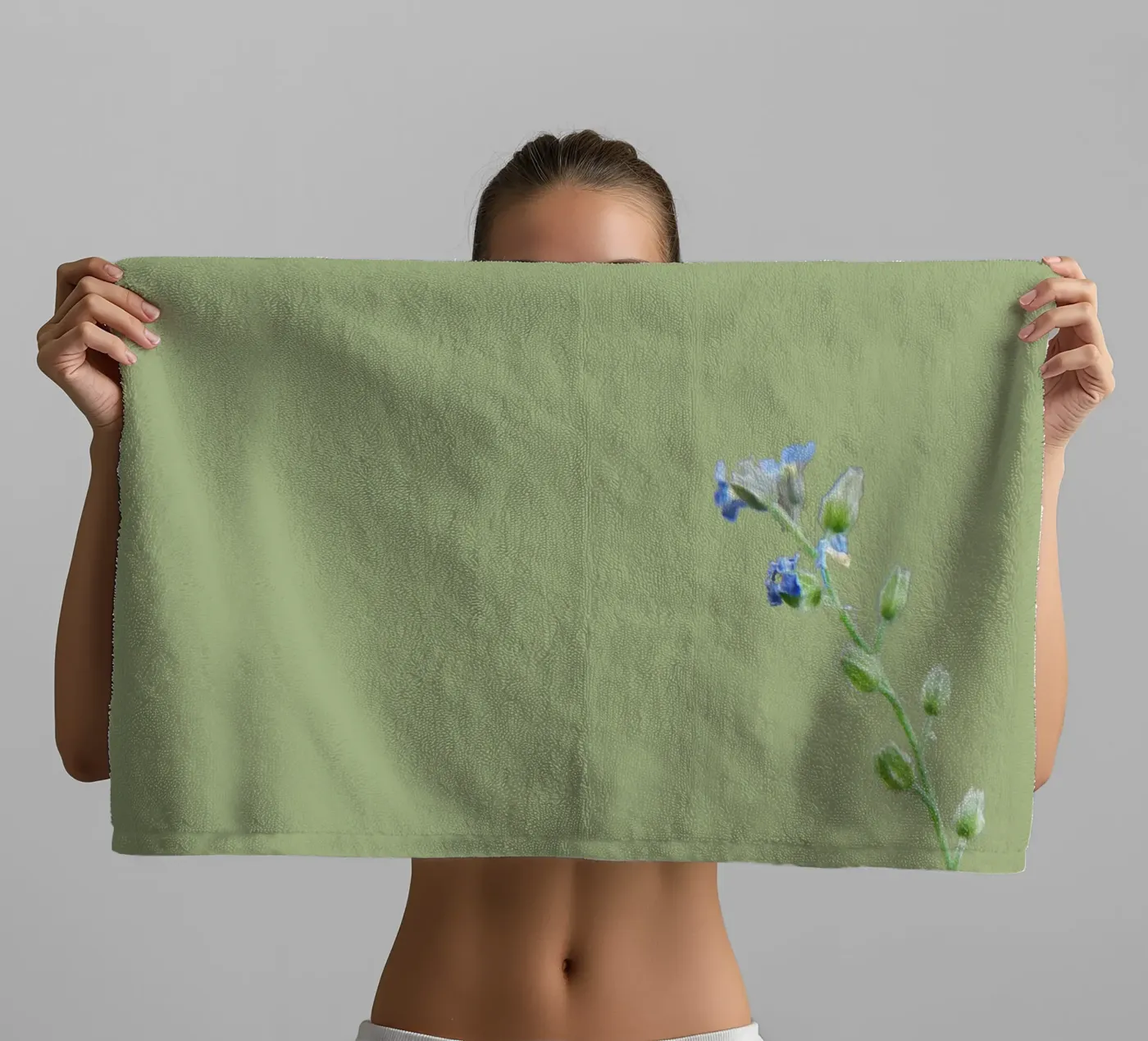 bloemen badhanddoek van Studio Driver