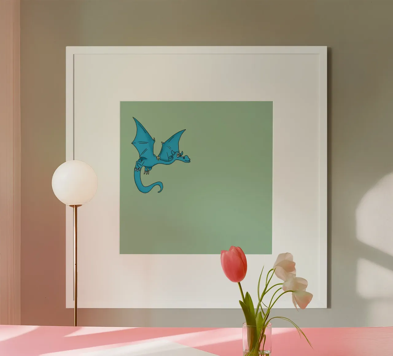 draak poster van Studio Driver