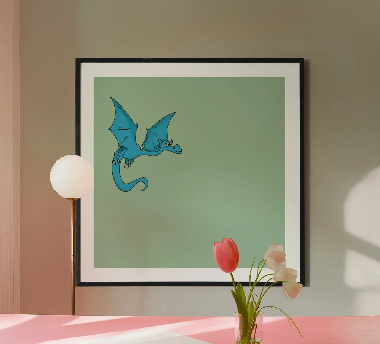 draak poster van Studio Driver