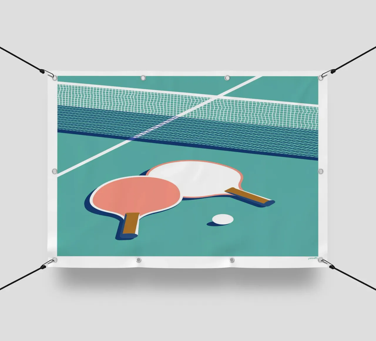 Amore da ping pong telo in pvc da Pietari Posti