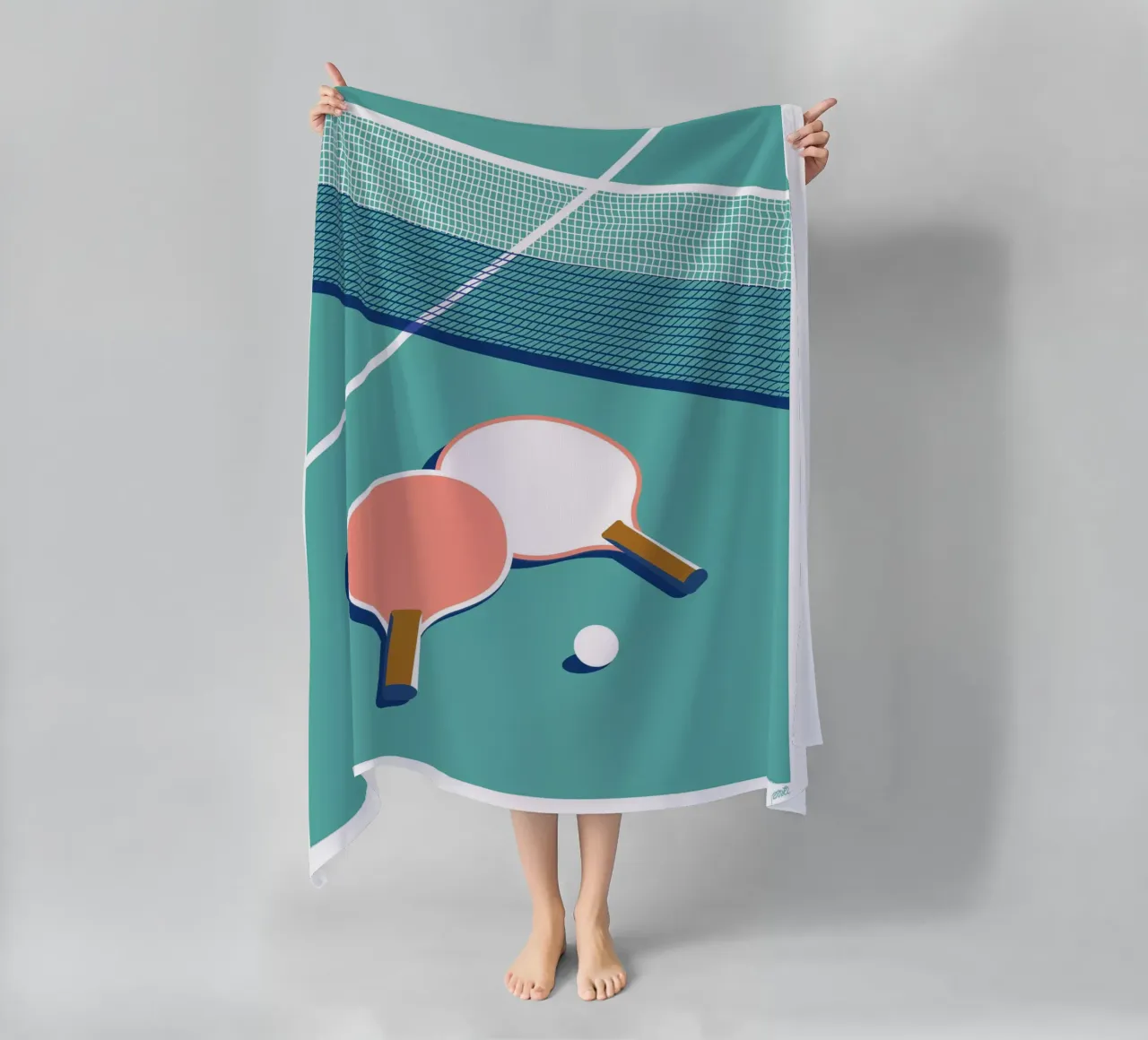Amore da ping pong telo mare da Pietari Posti