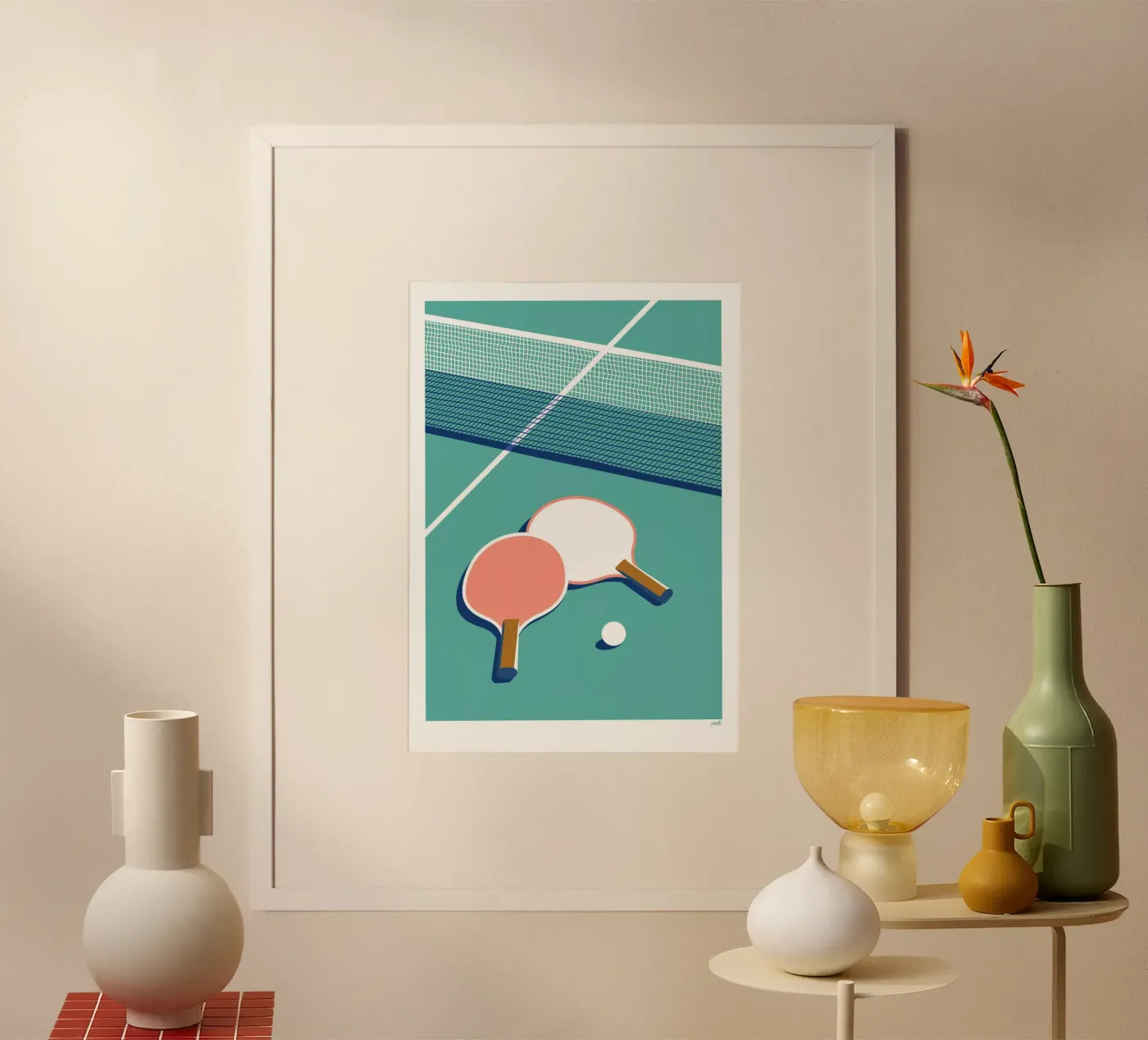 Amore da ping pong poster da Pietari Posti