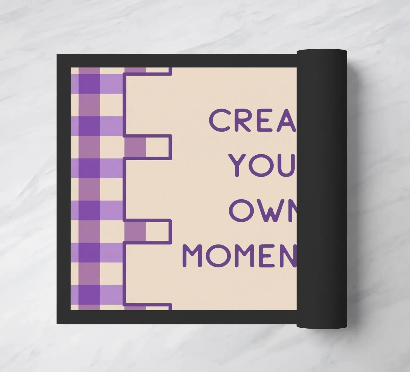 Check Fußmatte von zeriayam arts