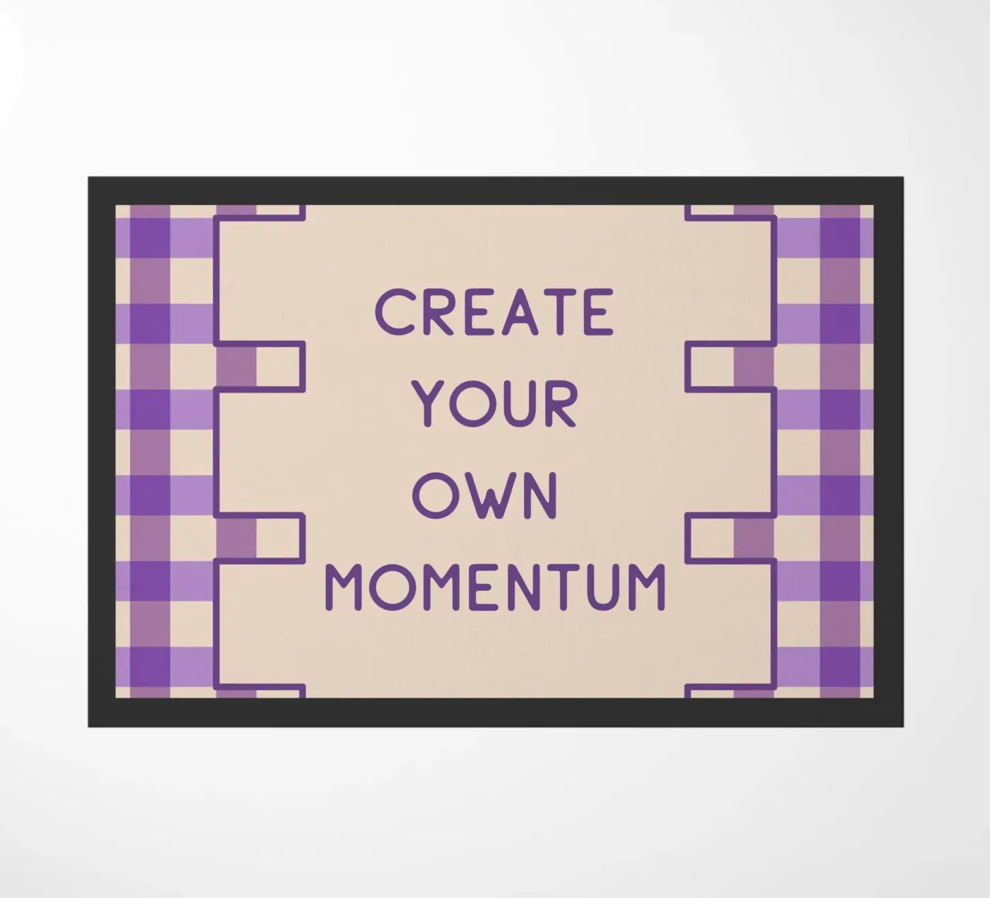 Check Fußmatte von zeriayam arts