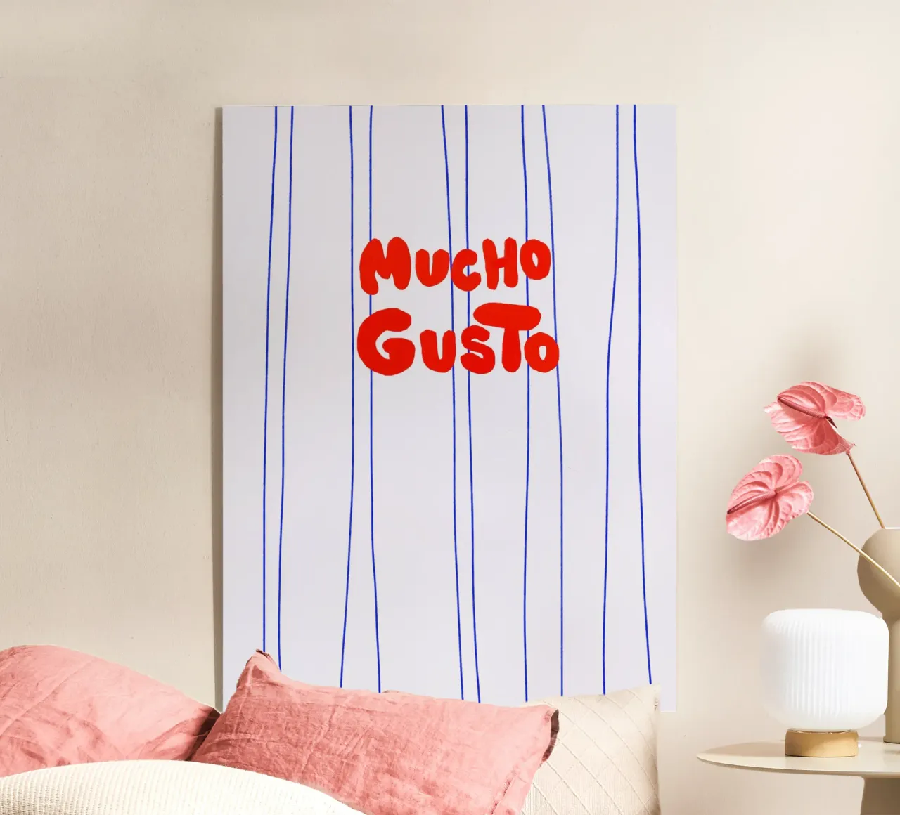 Mucho Gusto plexiglass da Hej Ibiza by Ute Arnold