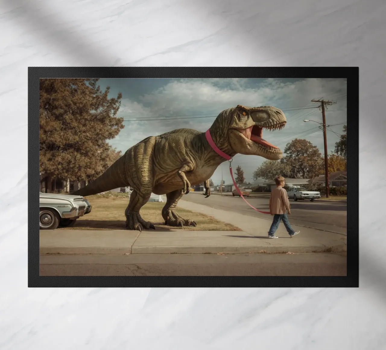 Walking Rex zerbino da Art Unleashed