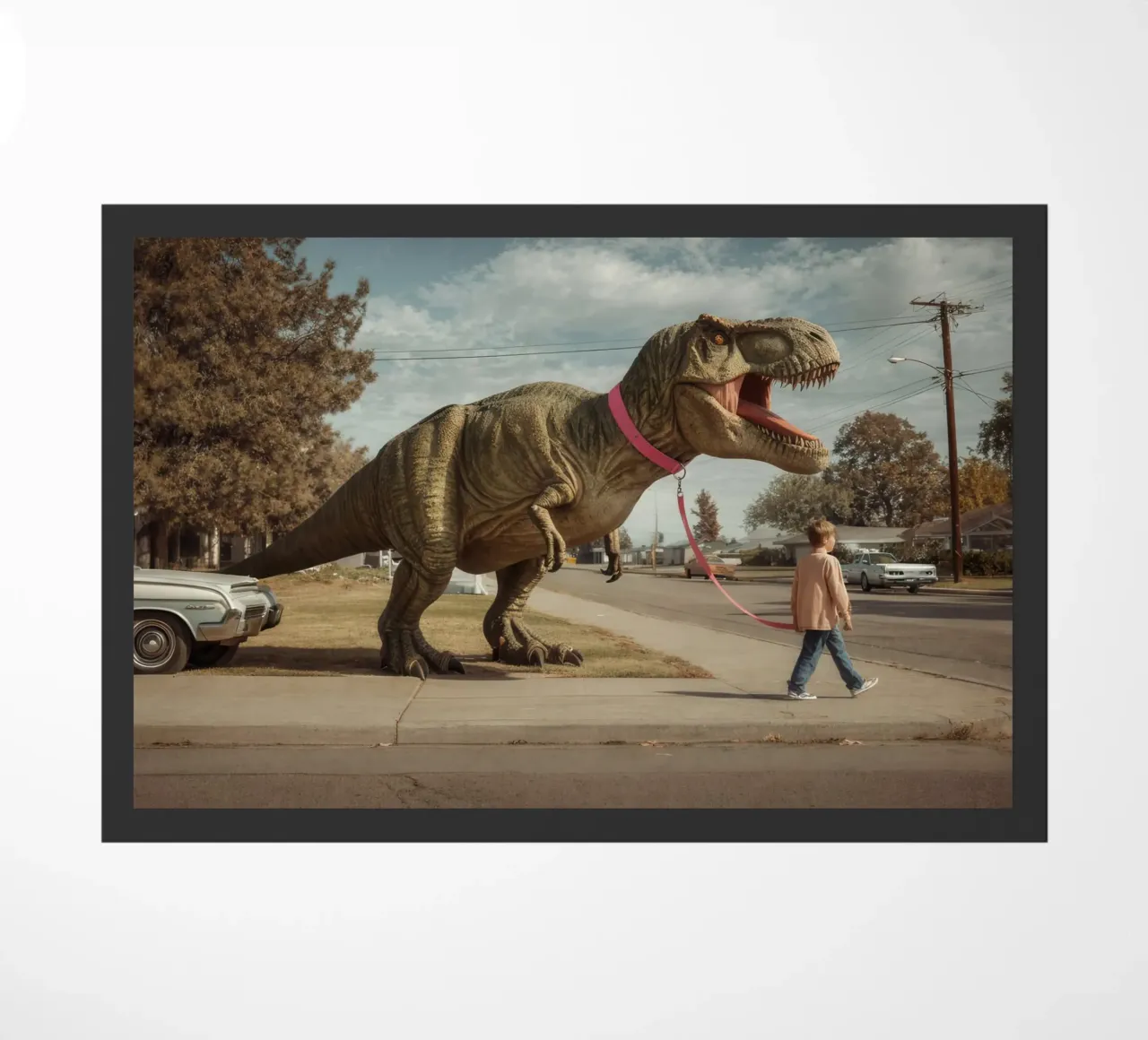 Walking Rex zerbino da Art Unleashed